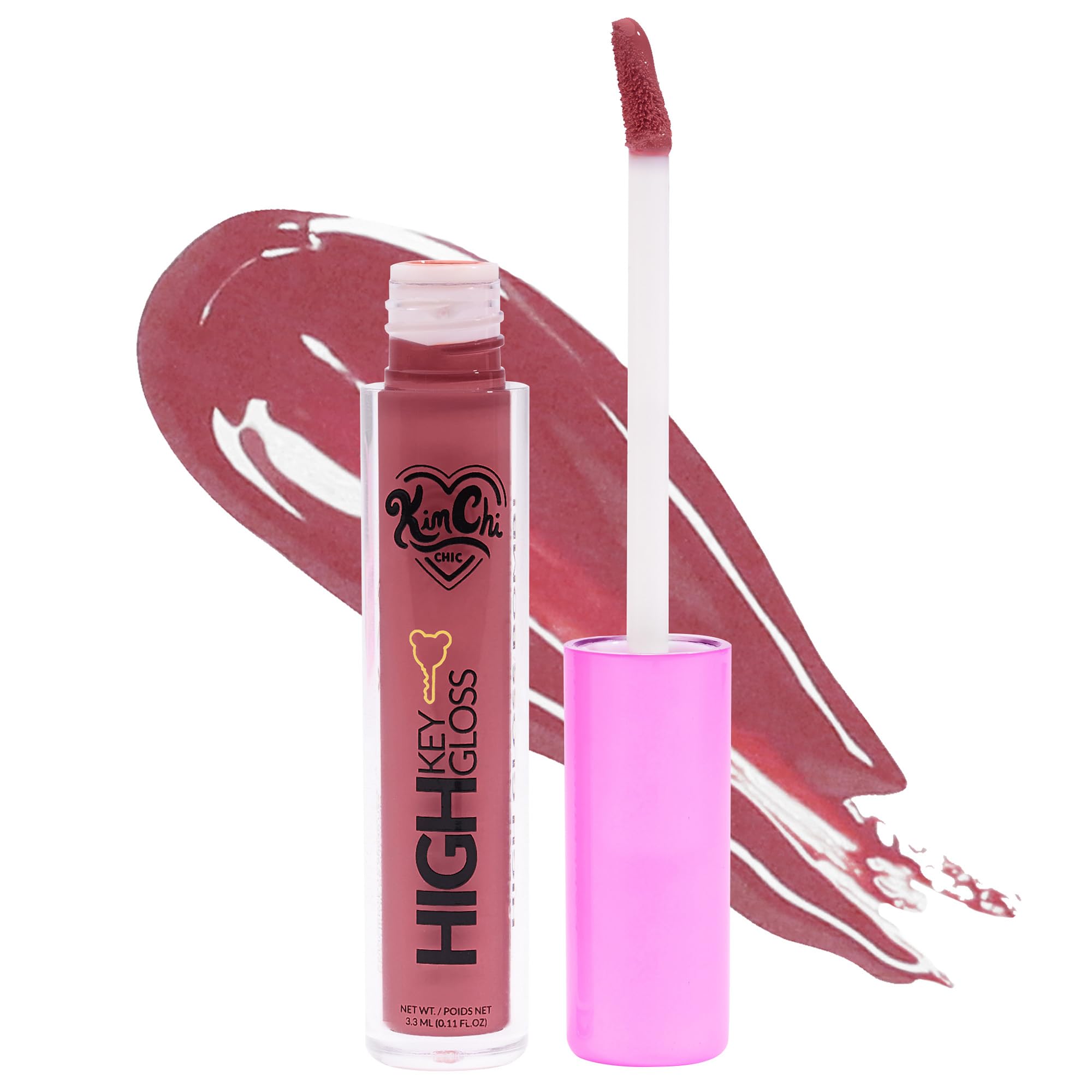 Foto 2 | Brillo De Labios Kimchi Chic High Key Gloss Summer Plum 3.5 Ml - Venta Internacional.