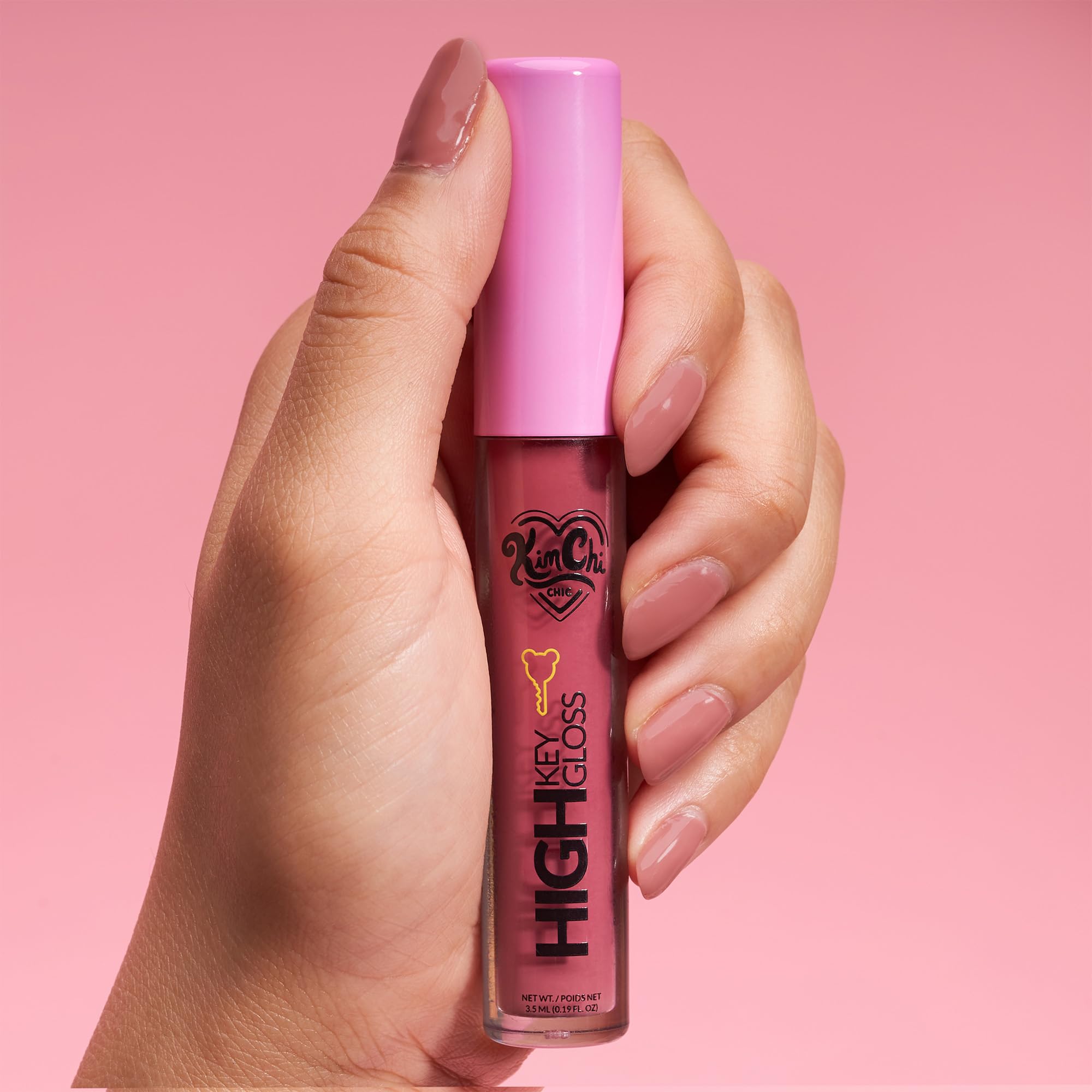 Foto 4 | Brillo De Labios Kimchi Chic High Key Gloss Summer Plum 3.5 Ml - Venta Internacional.