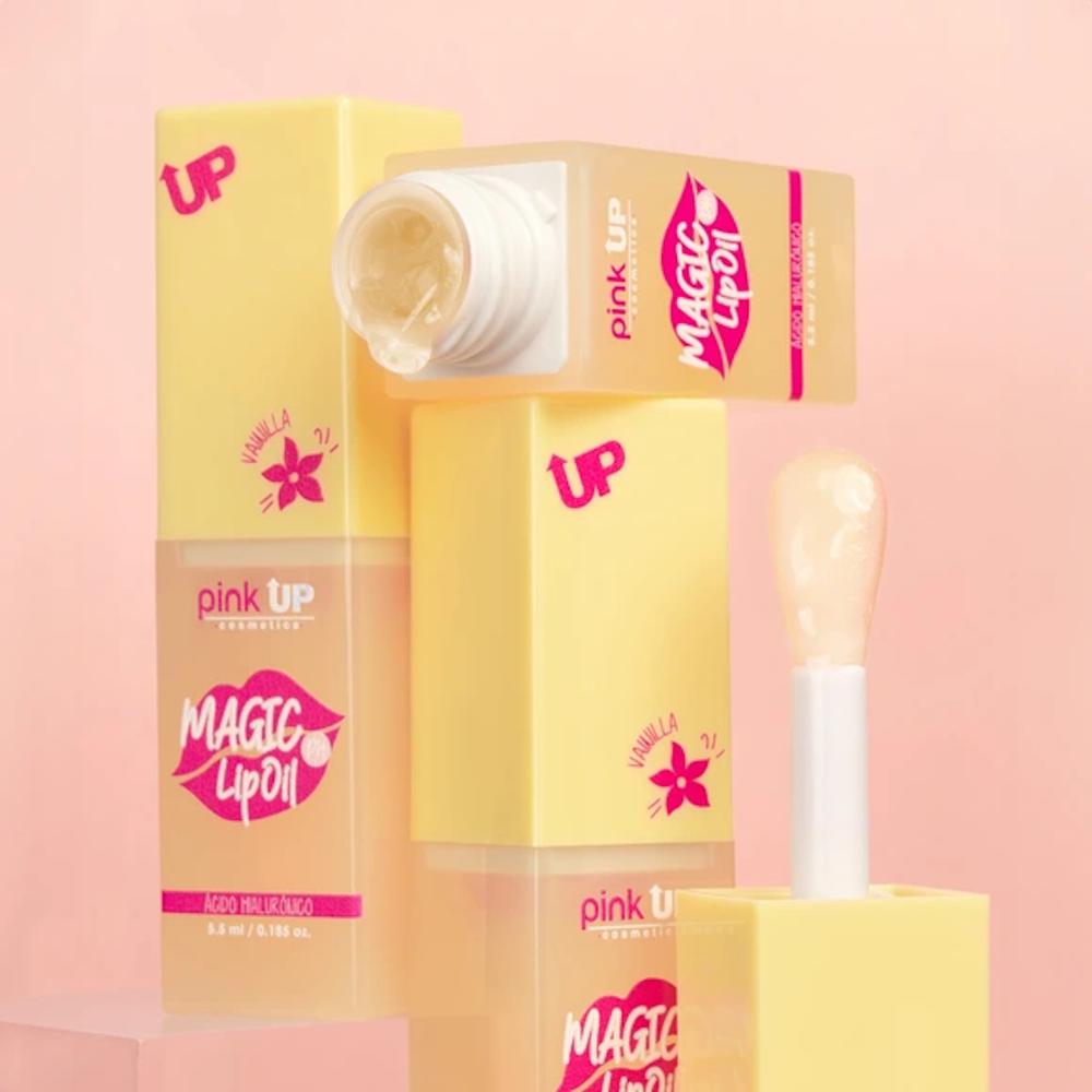 Foto 6 pulgar | Brillo Labial Pink Up Amarillo 5.5 ml