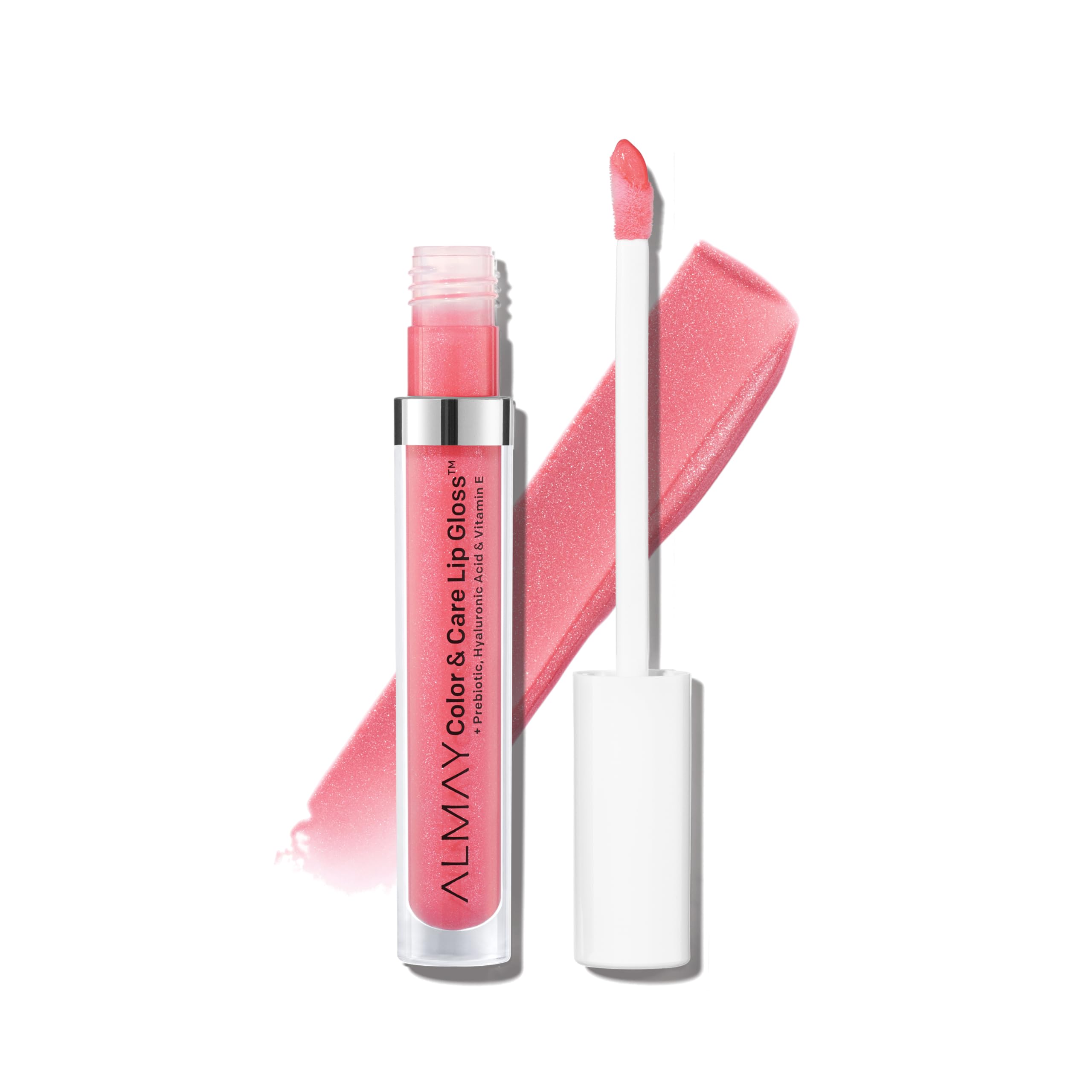 Brillo De Labios Almay Color & Care Hydrating 100 Pink Twilight  3 Ml - Venta Internacional.