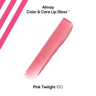 Foto 2 | Brillo De Labios Almay Color & Care Hydrating 100 Pink Twilight 3 Ml - Venta Internacional.