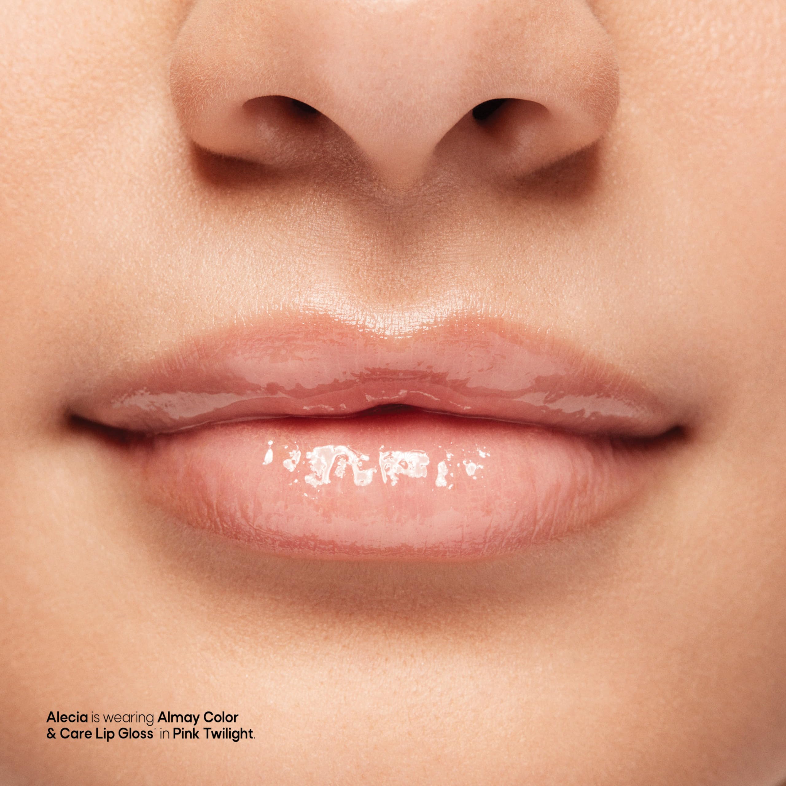 Foto 5 pulgar | Brillo De Labios Almay Color & Care Hydrating 100 Pink Twilight  3 Ml - Venta Internacional.