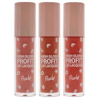 Foto 2 | Kit De Laca De Labios Rude Cosmetics High Gloss Profit 3 Piezas - Venta Internacional.