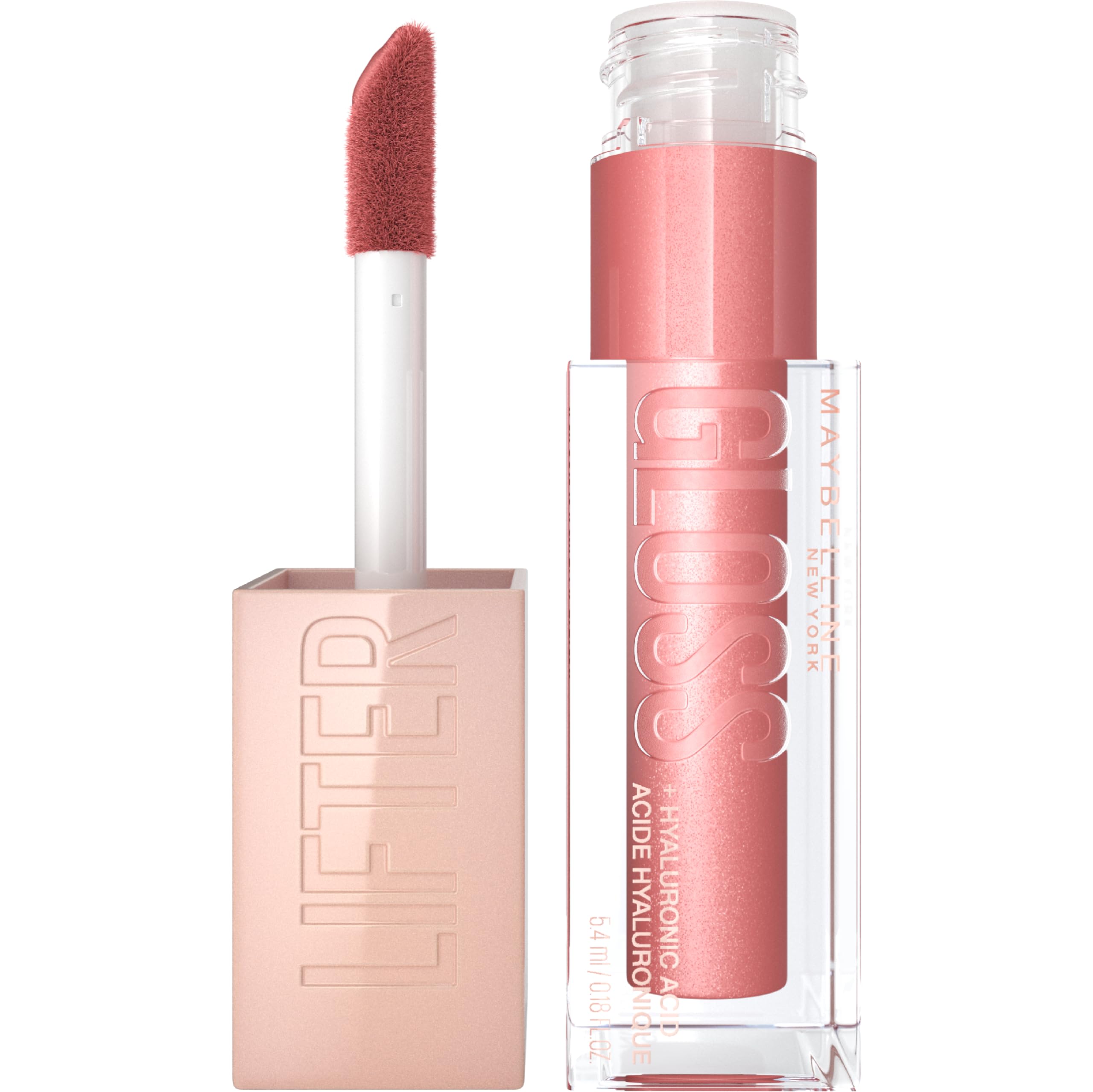 Foto 1 | Brillo De Labios Maybelline Lifter Gloss Hydrating Moon Nude Pink - Venta Internacional.