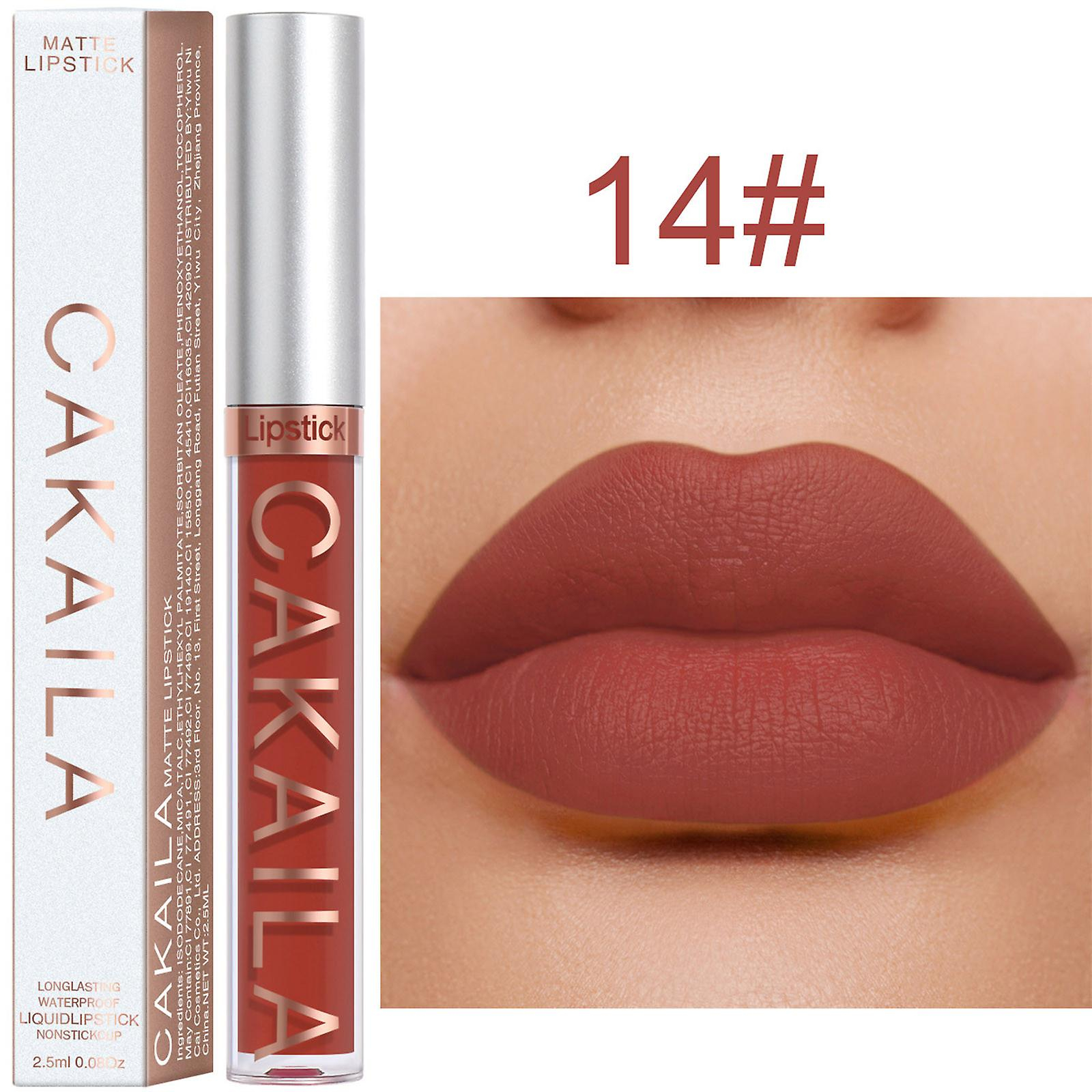 Foto 3 pulgar | Brillo De Labios Huoguo  18 Colores  Mate  Impermeable  De Larga Duración  2 5 Ml - Venta Internacional.