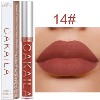 Foto 2 | Brillo De Labios Huoguo 18 Colores Mate Impermeable De Larga Duración 2 5 Ml - Venta Internacional.