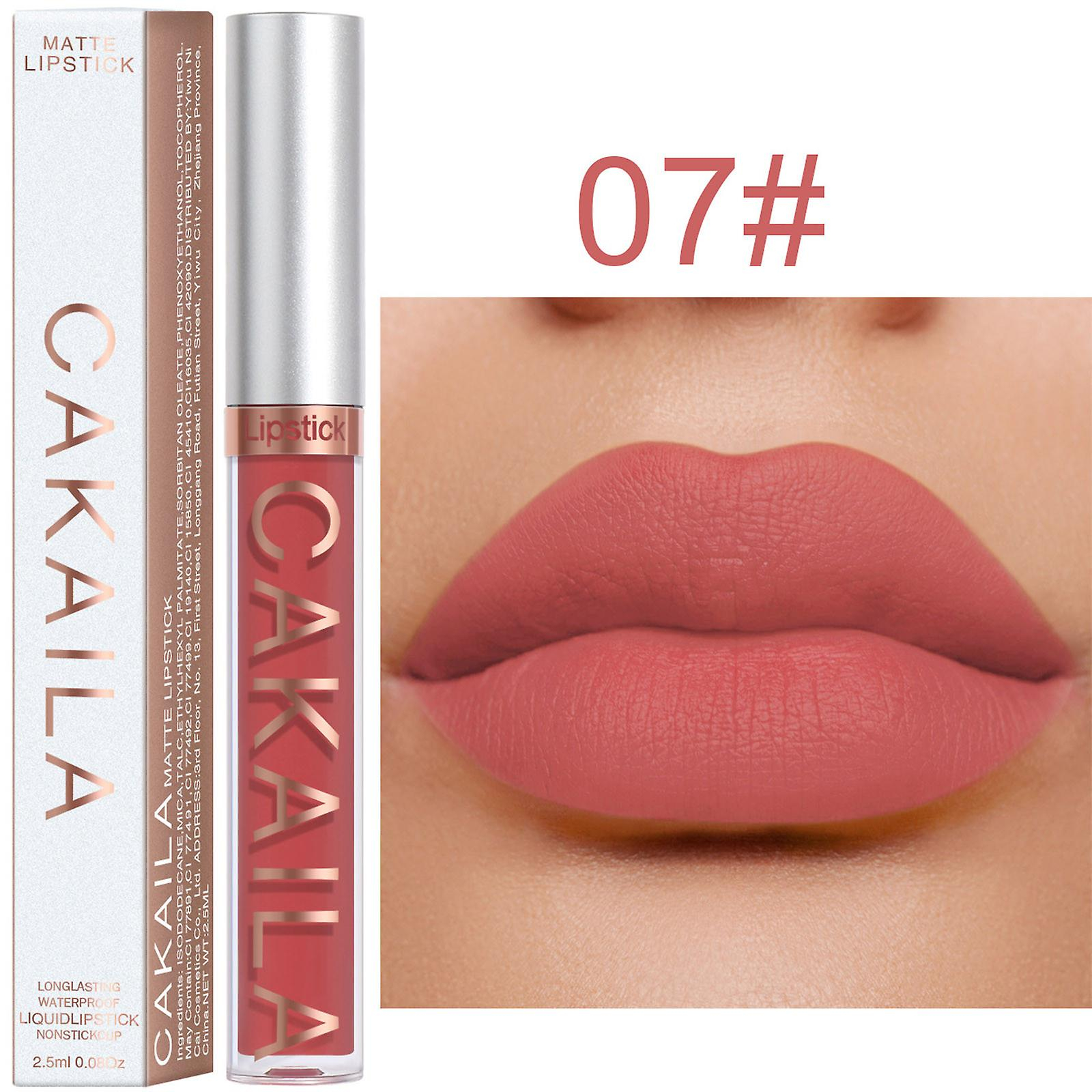 Foto 3 pulgar | Brillo De Labios Huoguo  18 Colores  Mate  Impermeable  De Larga Duración  2 5 Ml - Venta Internacional.