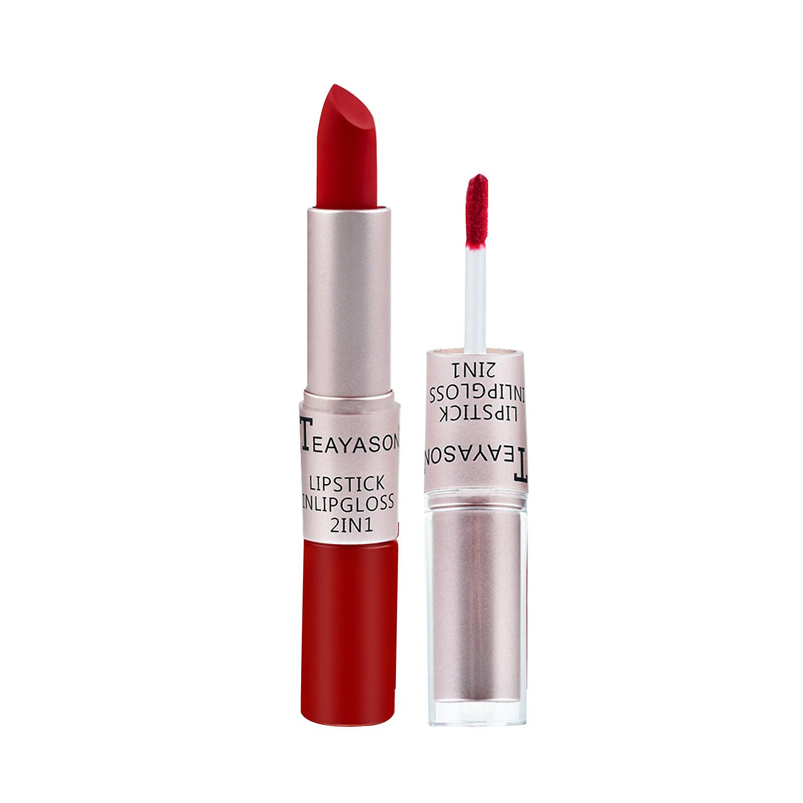 Foto 1 | Brillo De Labios Mate Mate De Doble Cabezal De 12 Colores Lipstick Huoguo - Venta Internacional.
