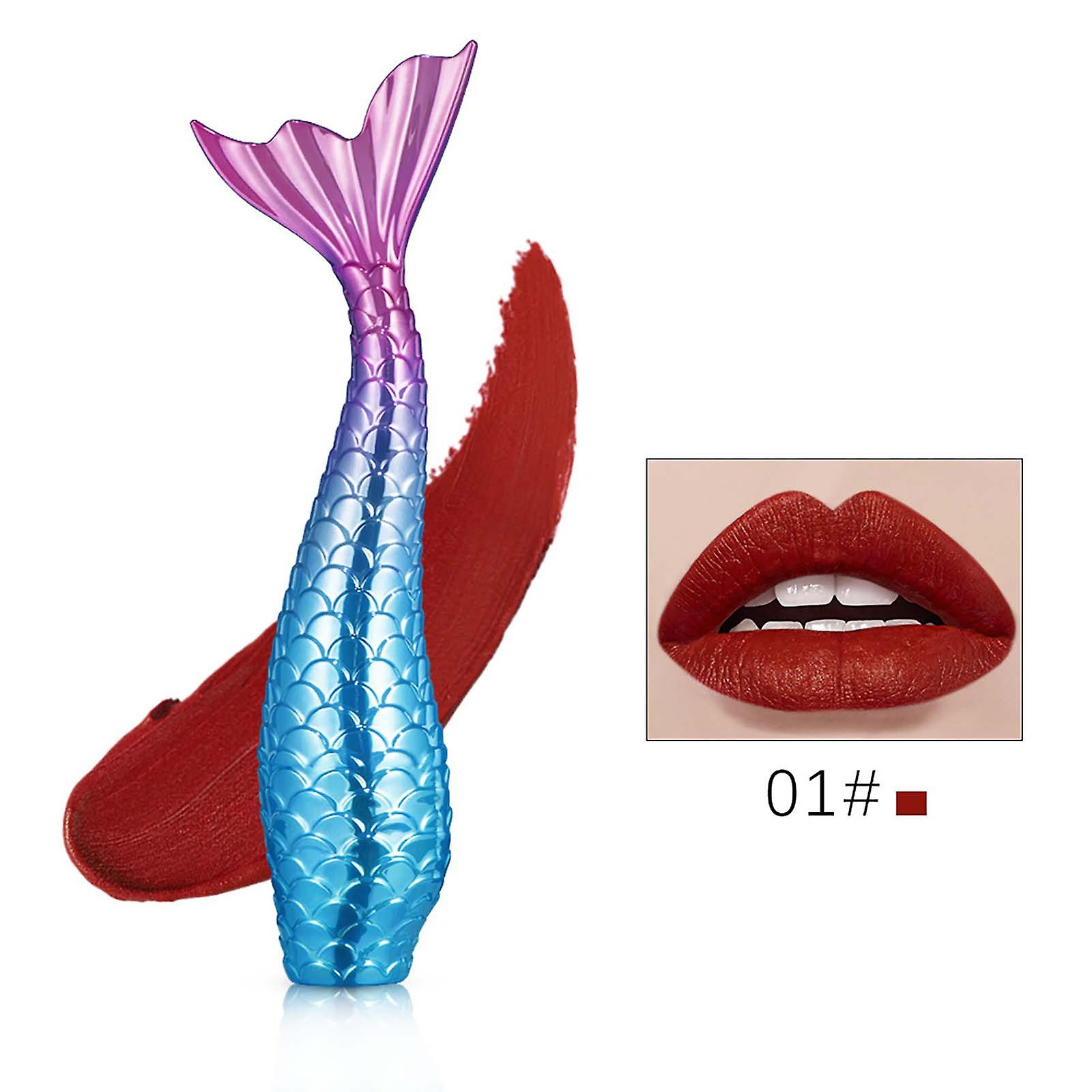 Foto 1 | Brillo De Labios Huoguo Mermaid Matte Antiadherente Que No Se Decolora - Venta Internacional.