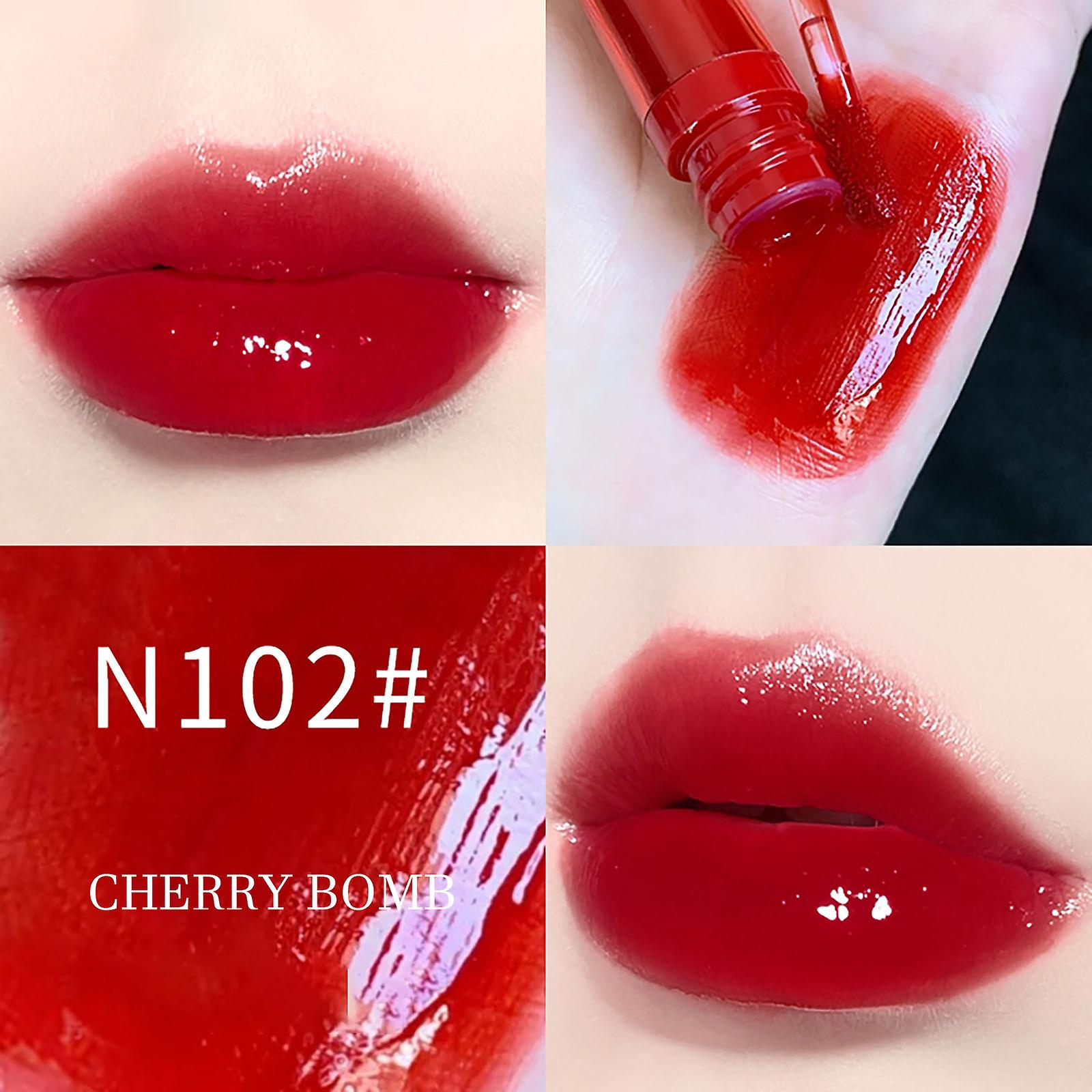 Foto 3 pulgar | Brillo De Labios Huoguo Water Gloss Mirror Lip Glaze 3.5 G - Venta Internacional.