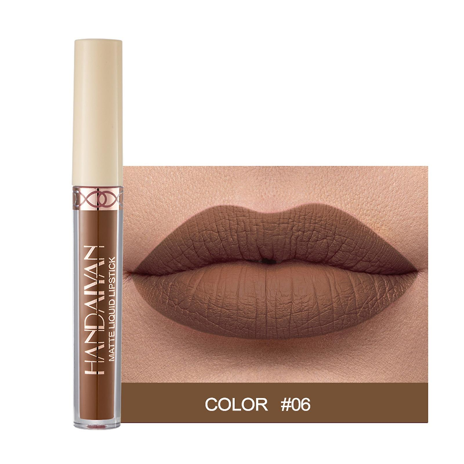 Foto 2 | Brillo De Labios Huoguo Matte Velvet 12 Colores  2 5 Ml  Resistente Al Agua - Venta Internacional.