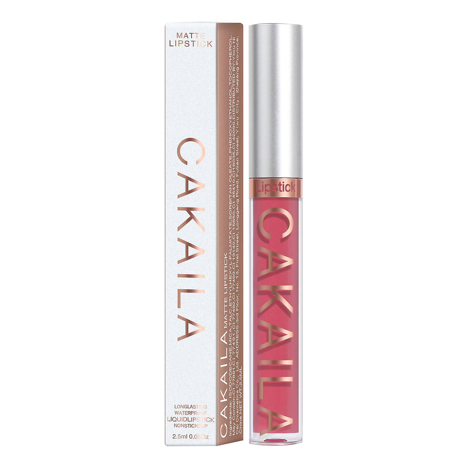 Foto 2 pulgar | Brillo De Labios Huoguo  18 Colores  Mate  Impermeable  De Larga Duración  2 5 Ml - Venta Internacional.
