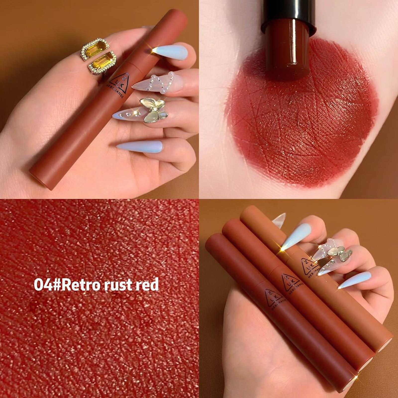 Foto 6 pulgar | Set De Pintalabios Huoguo Glaze Lip Glaze Matte De 3 Colores - Venta Internacional.