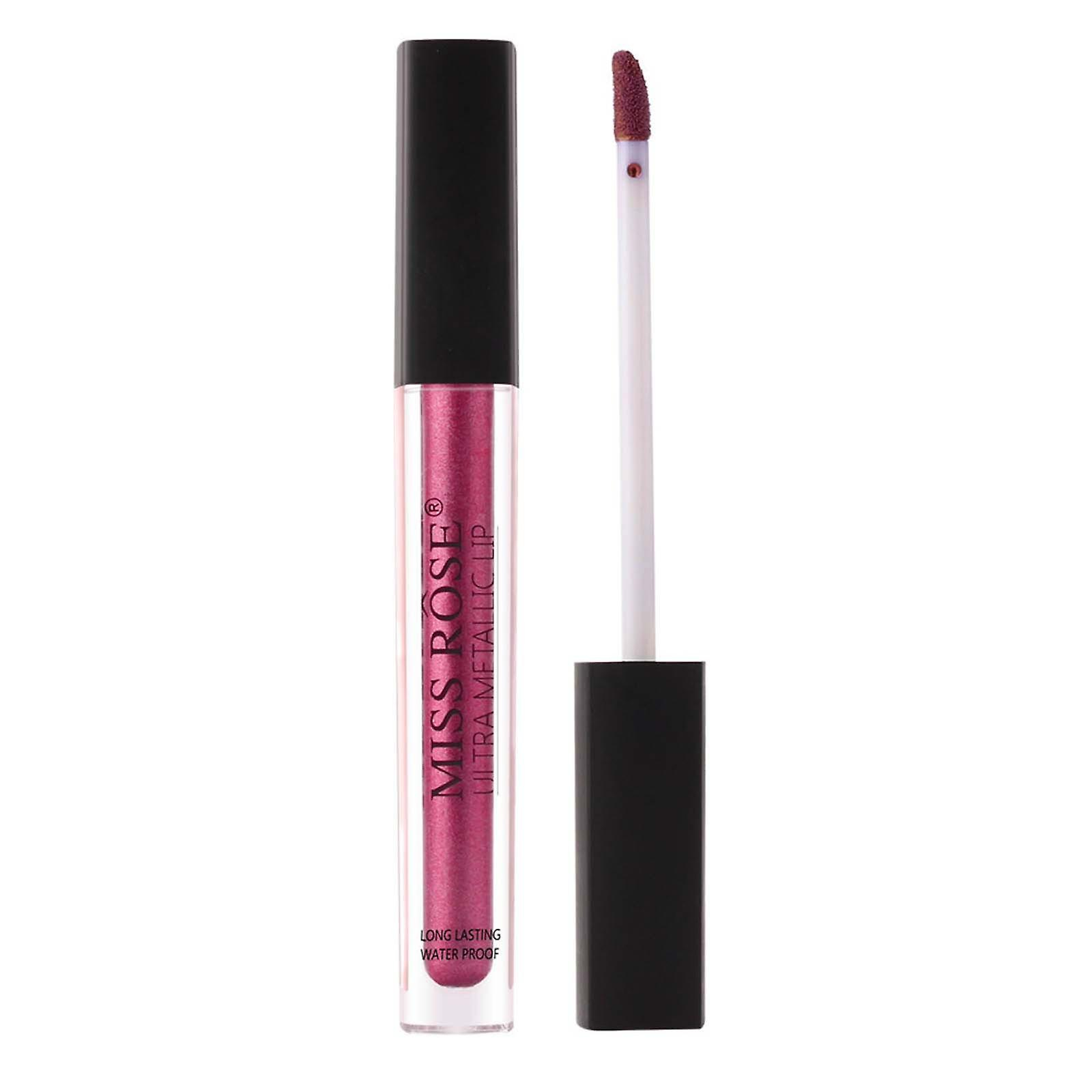 Foto 2 pulgar | Brillo De Labios Huoguo Slender Tube  Mate  Metálico  Impermeable  5 Ml - Venta Internacional.