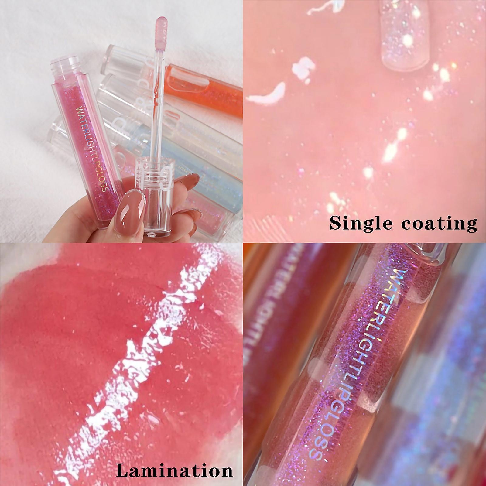Brillo De Labios Huoguo Transparent Moisturizing Shimmering Pearl - Venta Internacional. $429