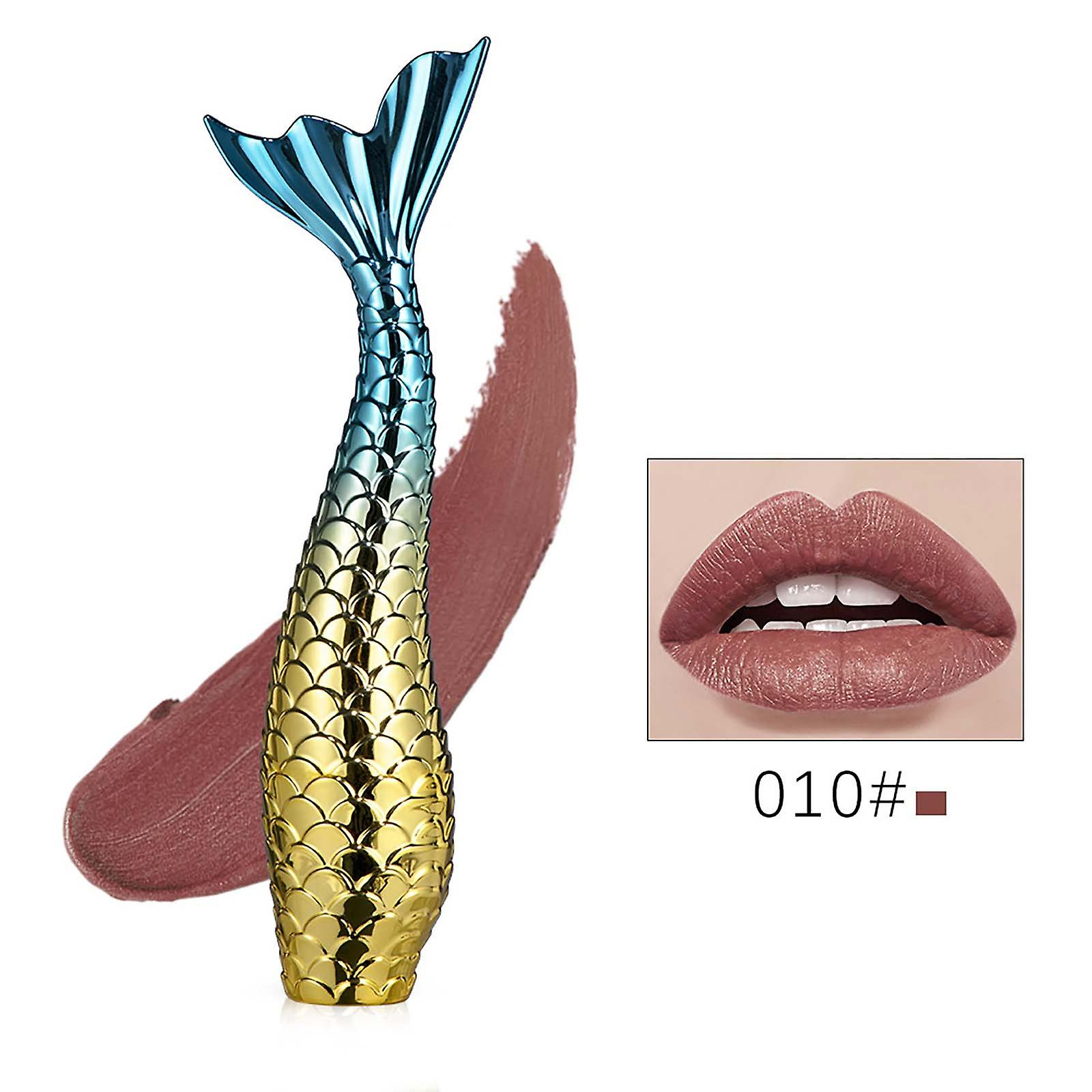 Foto 3 pulgar | Brillo De Labios Huoguo Mermaid Matte Antiadherente Que No Se Decolora - Venta Internacional.