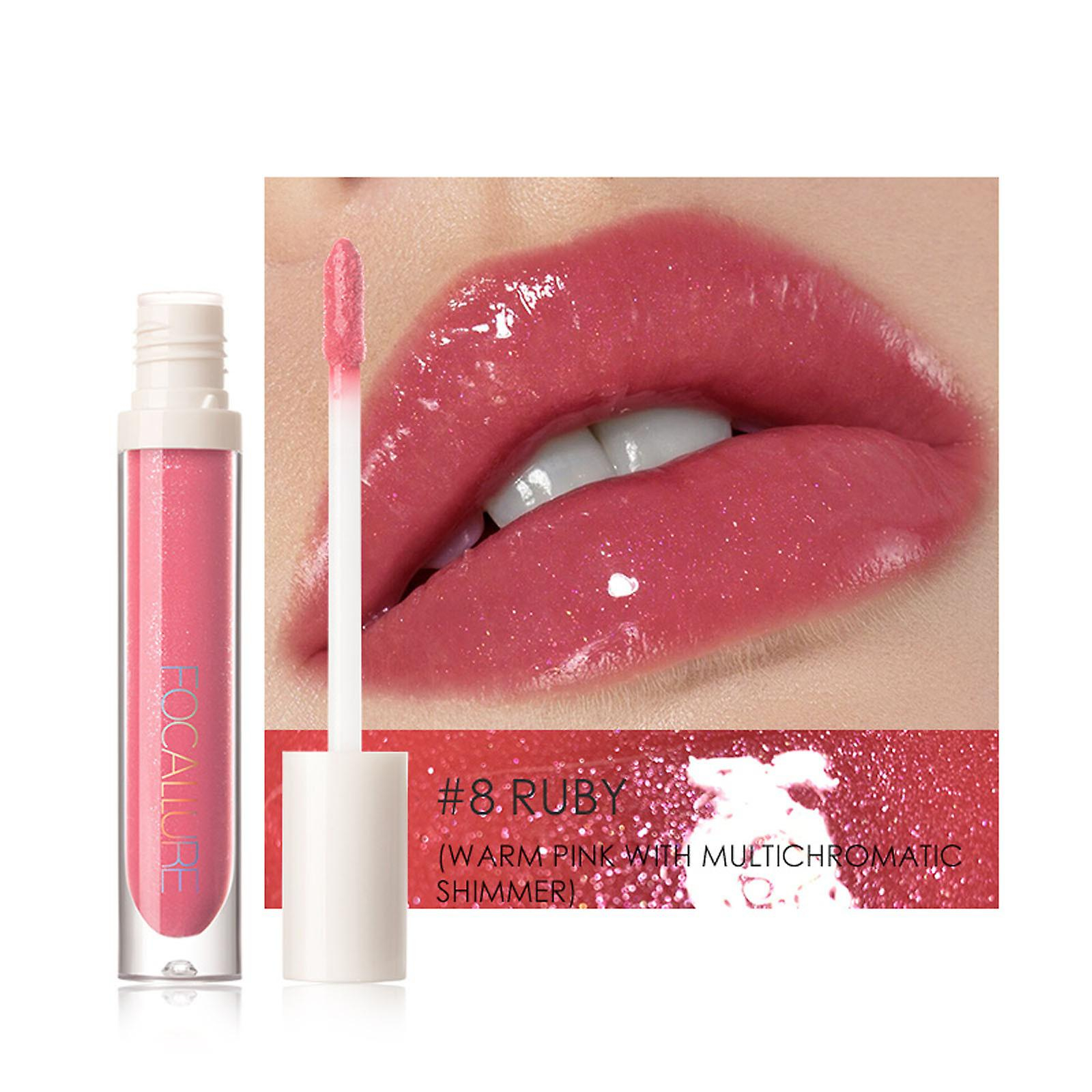 Foto 3 pulgar | Brillo De Labios Huoguo Plumpmax High Shimmer Con Extracto De Menta 10 Unidades - Venta Internacional.