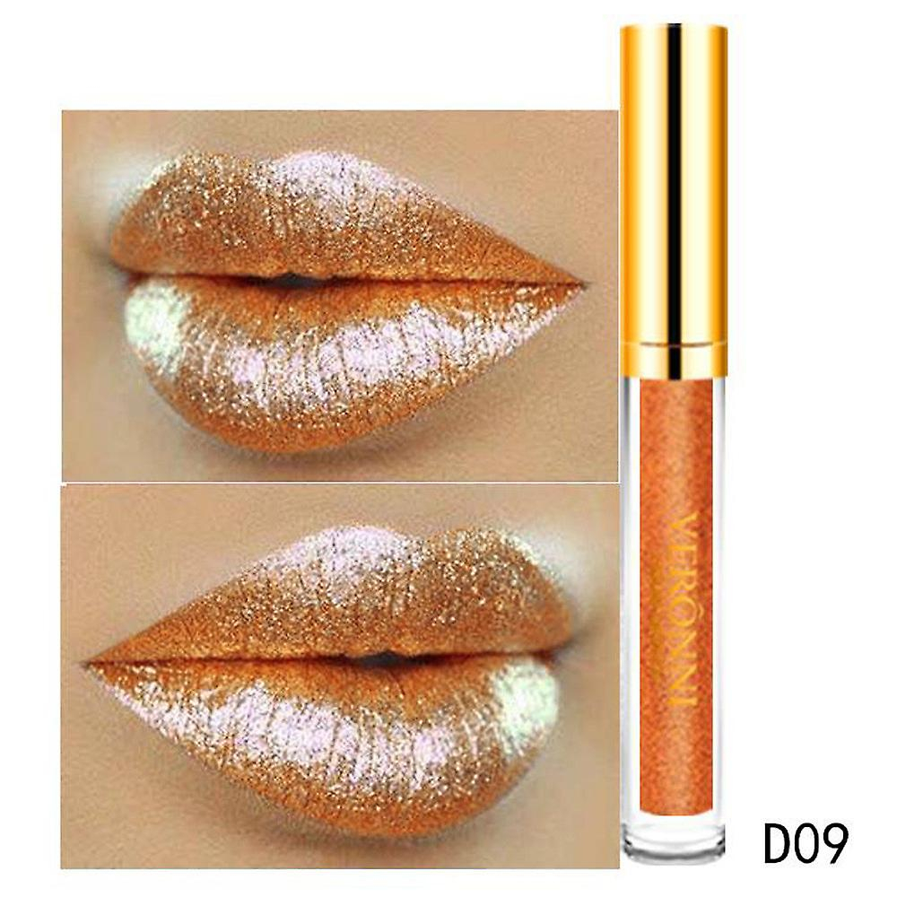 Foto 3 pulgar | Brillo De Labios Huoguo Magic Glitter Flip  10 Colores  6 Ml  Resistente Al Agua - Venta Internacional.