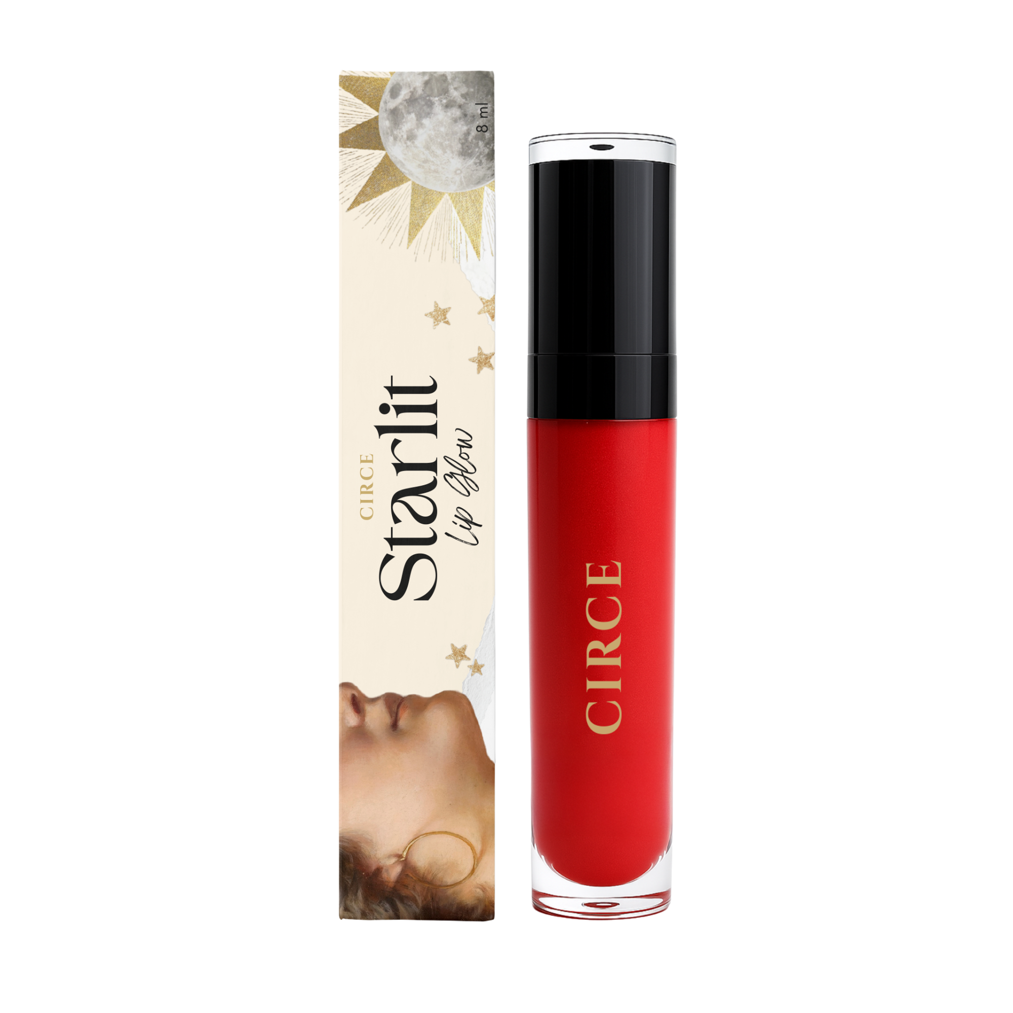 Foto 1 | Brillo De Labios Circe Boutique Siren's Kiss Starlit Lip Glow Cherry - Venta Internacional.