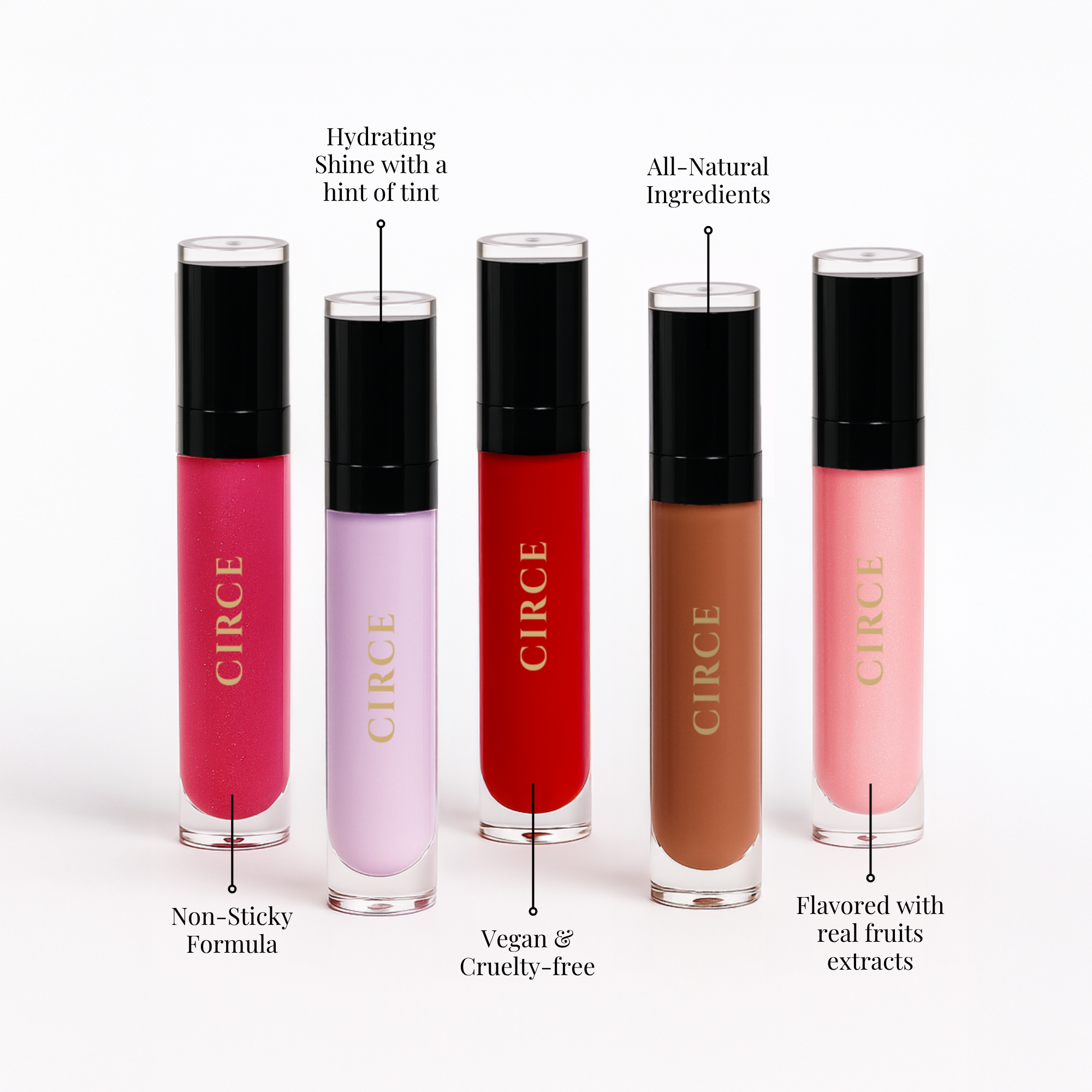 Foto 7 | Brillo De Labios Circe Boutique Siren's Kiss Starlit Lip Glow Cherry - Venta Internacional.