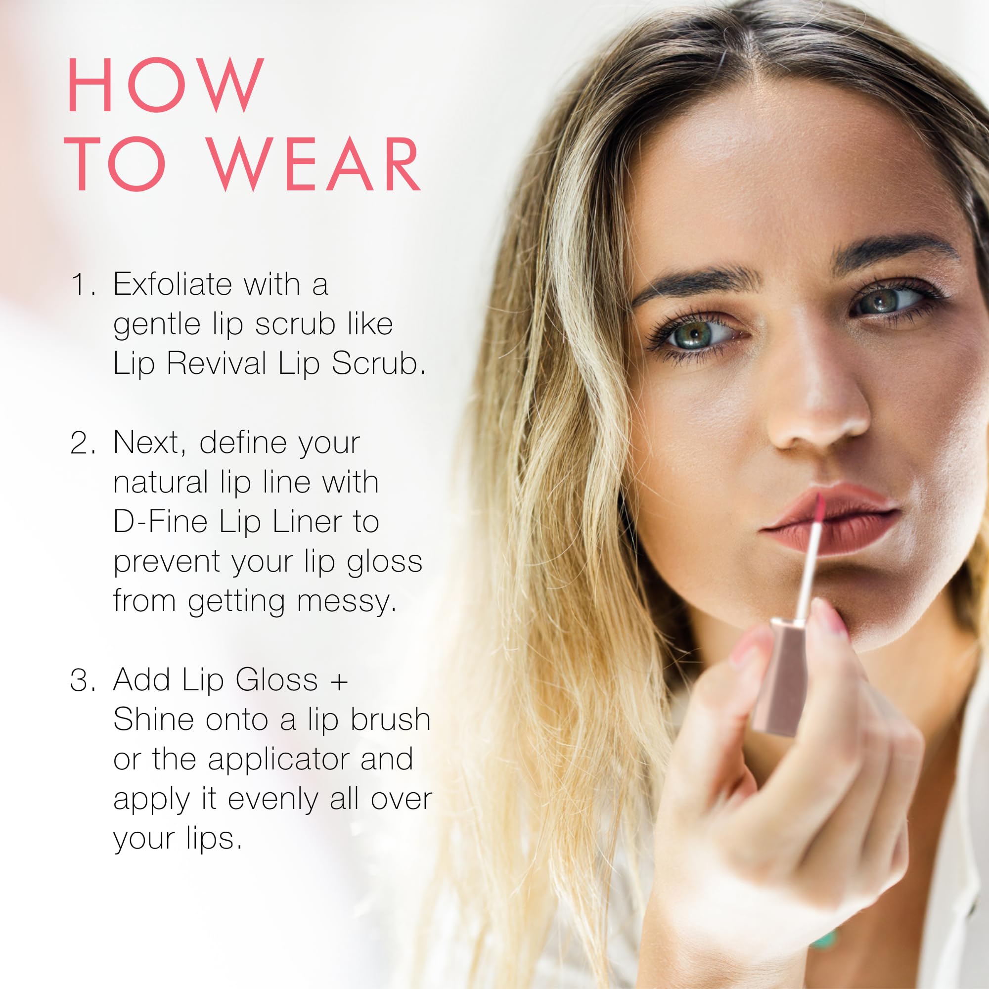 Foto 8 pulgar | Brillo De Labios Beauty For Real Rebel Rebel De 4 5 Ml Con Luz Y Espejo - Venta Internacional.
