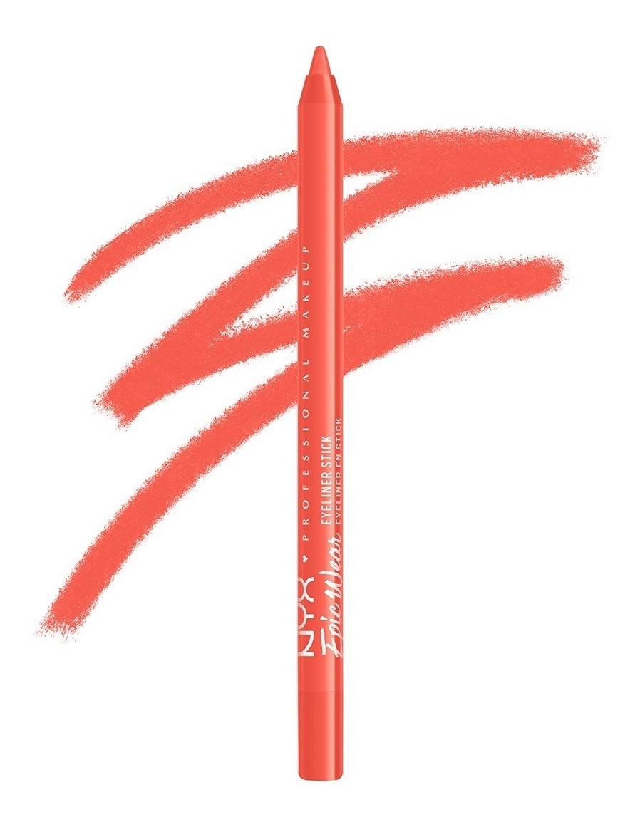 Foto 2 | Delineador Epic Wear Liner Stick Hot Sauce Nyx Professional Habanero Hot Naranja