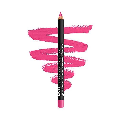 Delineador De Labios Mate Nyx Professional Makeup Suede, For - Venta Internacional.