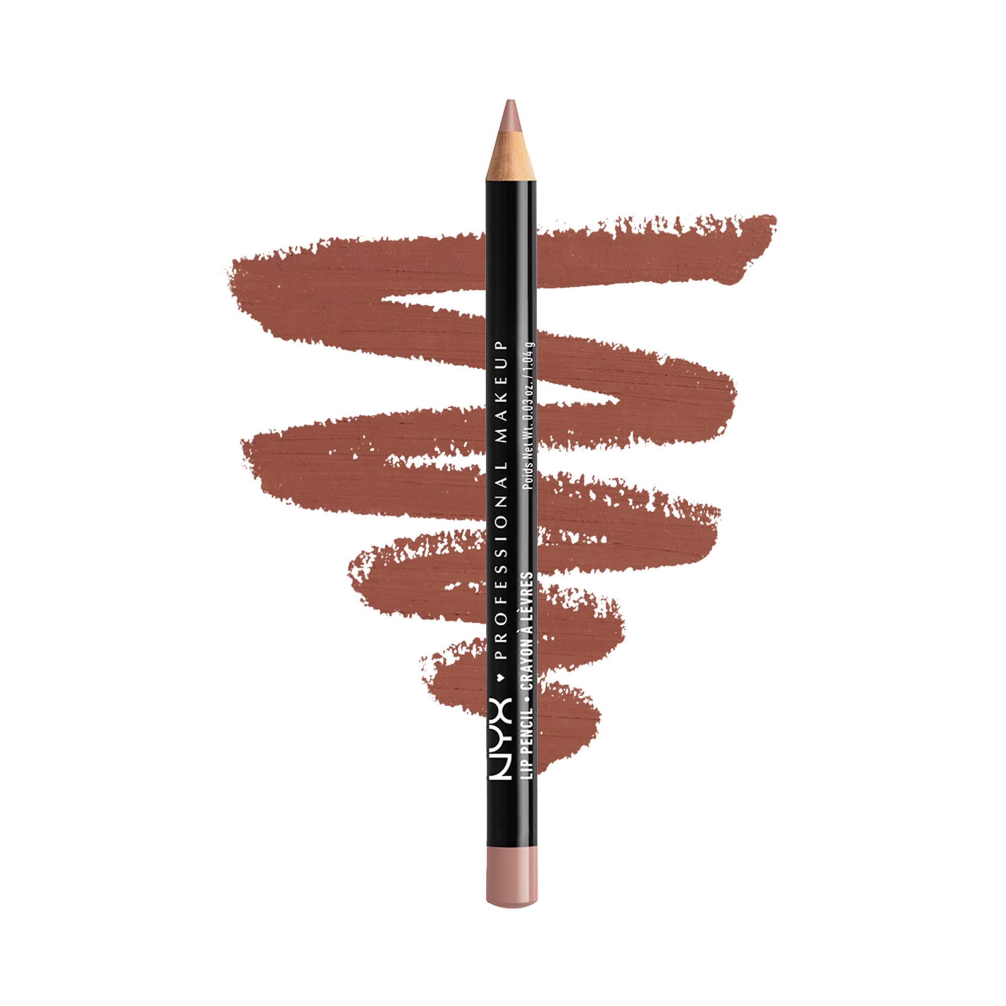 Lápiz Lip Liner Nyx Professional Makeup Slim Café - Venta Internacional $349