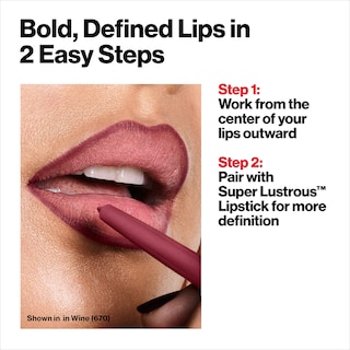 Foto 7 | Delineador de Labios Revlon Colorstay 713 Ruby Longwear con Afilador - Venta Internacional