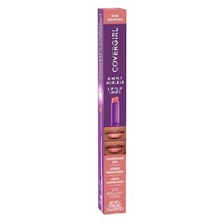 Foto 2 | Delineador De Labios Covergirl Simply Ageless Brilliant Coral - Venta Internacional.