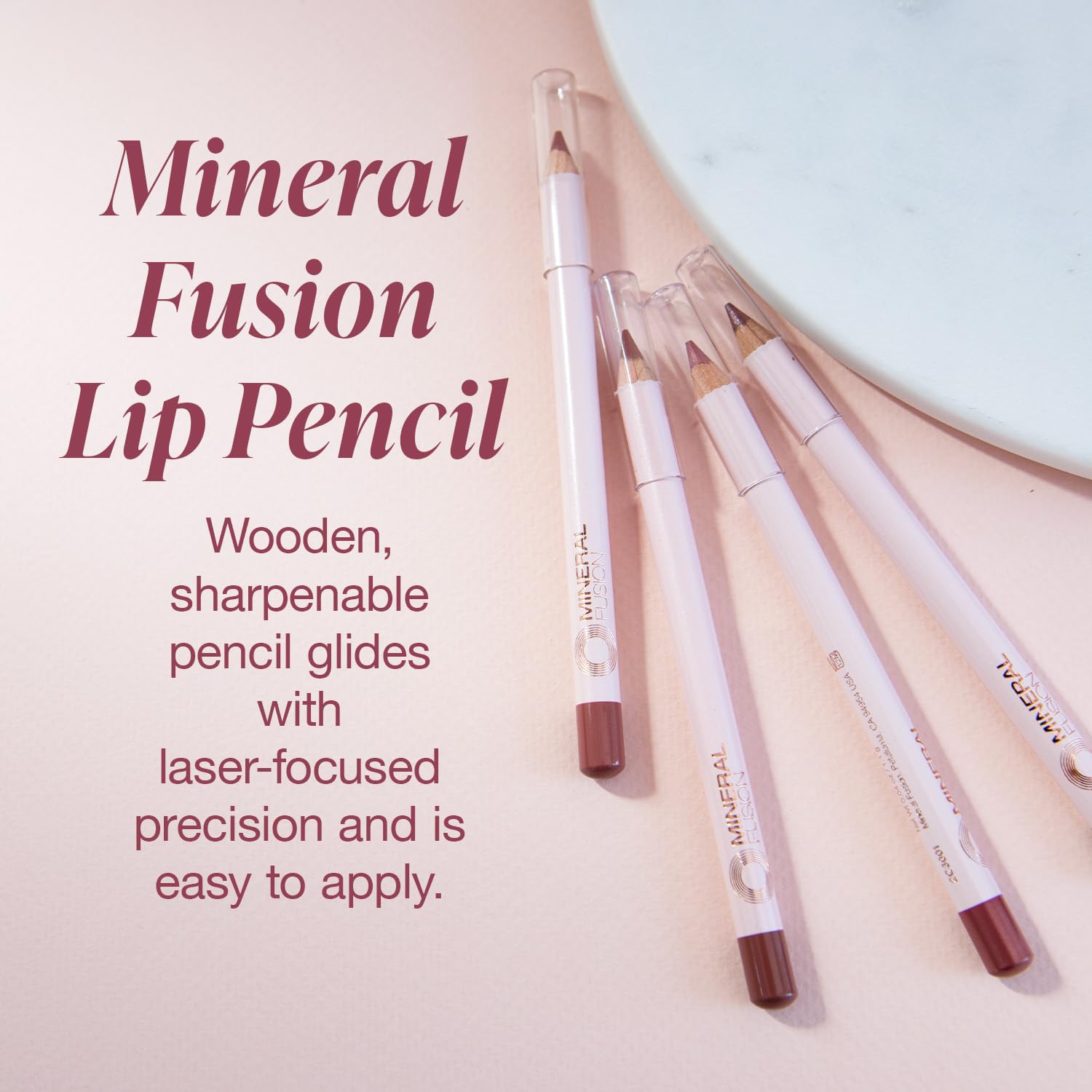 Foto 2 | Lápiz Delineador De Labios Mineral Fusion Brunish 1.2 Ml - Venta Internacional.