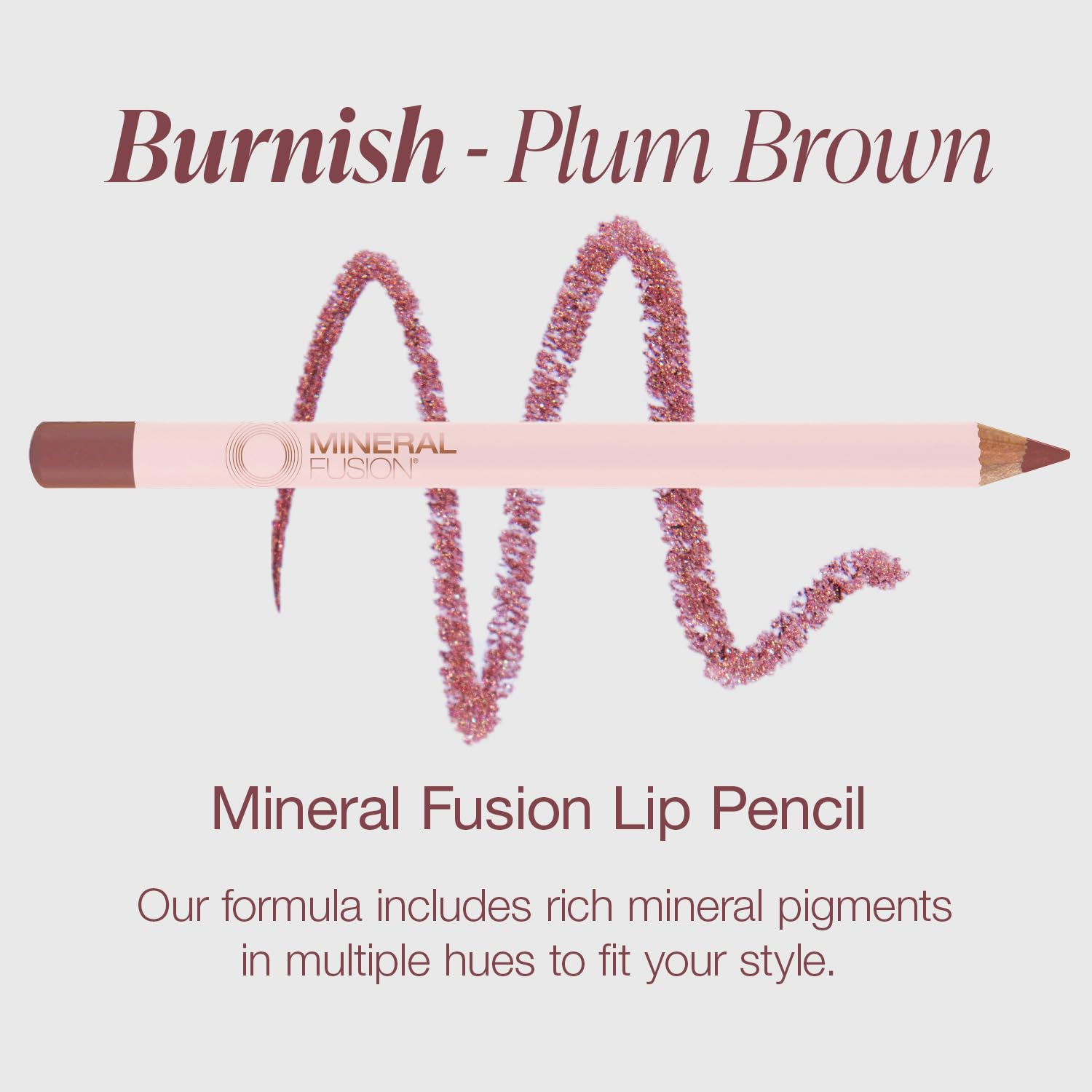 Foto 4 pulgar | Lápiz Delineador De Labios Mineral Fusion Brunish 1.2 Ml - Venta Internacional.