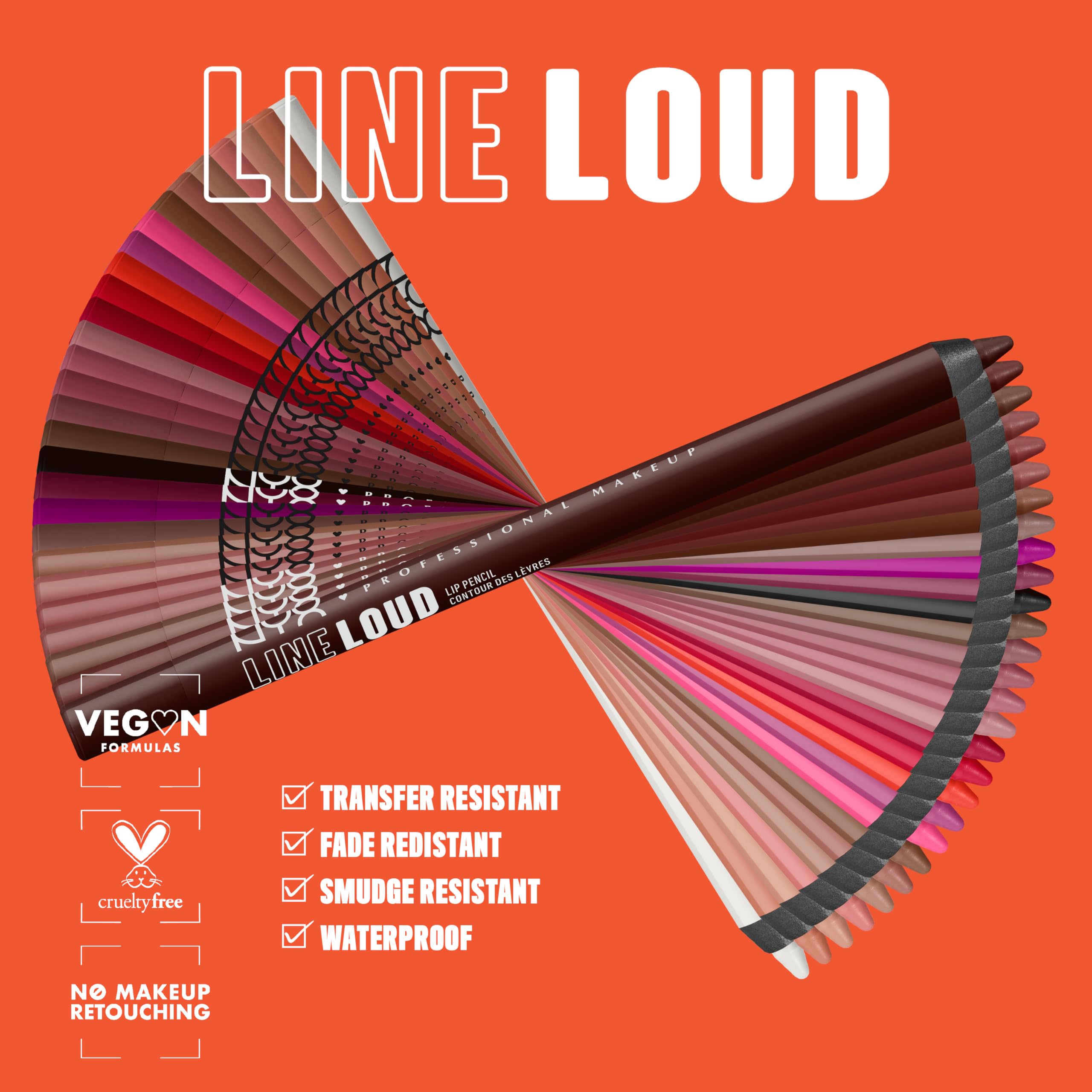 Foto 2 | Liner De Labios Nyx Professional Makeup Line Loud Too Blessed - Venta Internacional.
