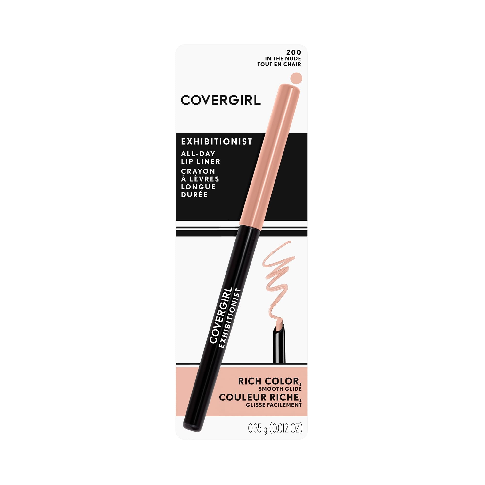 Foto 8 pulgar | Delineador De Labios Covergirl Exhibitionist In The Nude 0.35 Ml - Venta Internacional.