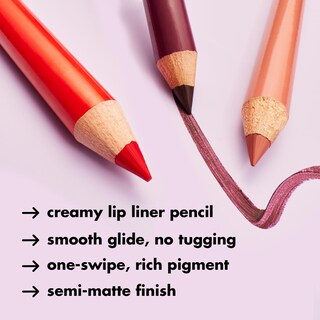 Foto 4 | Delineador De Labios E.l.f. Cream Glide Rojo Altamente Pigmentado Receipt - Venta Internacional.