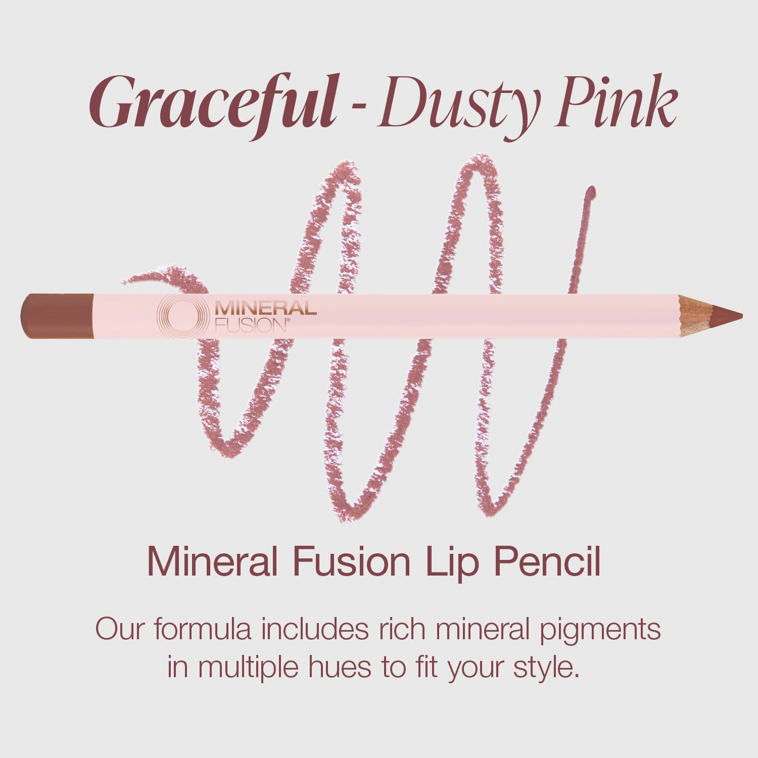 Foto 4 pulgar | Lápiz De Labios Mineral Fusion Graceful Con Manteca De Karité Vegano - Venta Internacional.