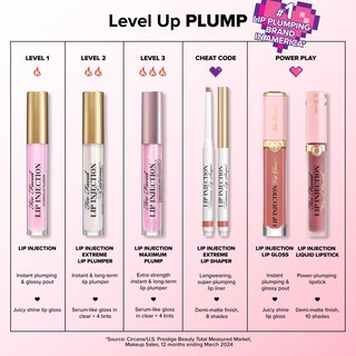 Foto 6 | Lip Liner Too Face Lip Injection Extreme Lip Shaper - Venta Internacional.