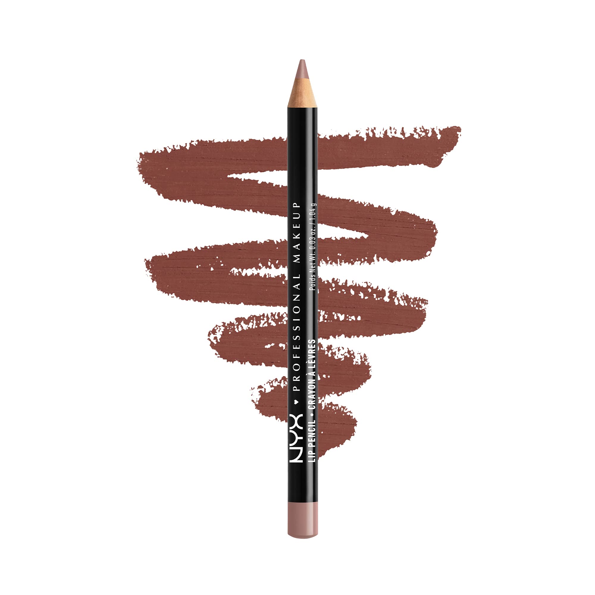 Delineador De Labios Nyx Professional Makeup Slim Caoba - Venta Internacional.