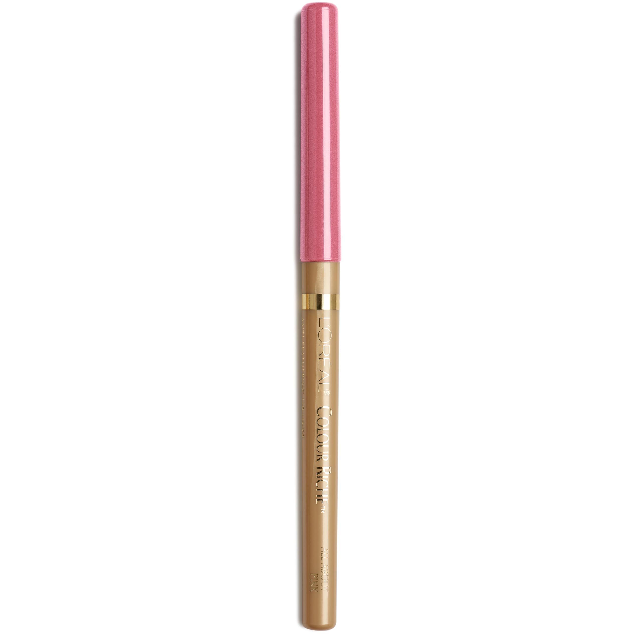 Lápiz Delineador De Labios L'oreal Paris Colour Riche 708 All About Pink - Venta Internacional.