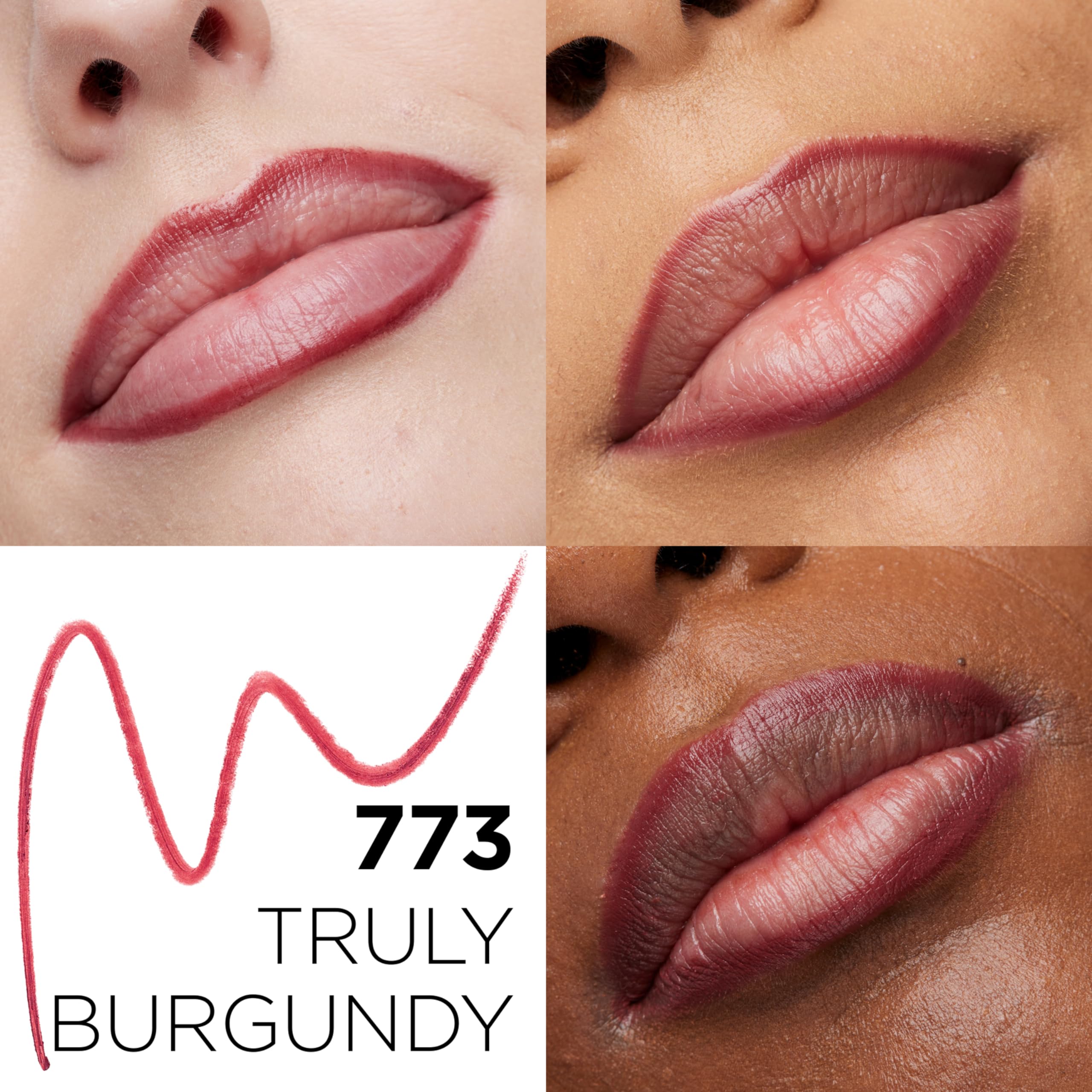 Foto 2 | Lápiz Delineador De Labios L'oreal Paris Colour Riche 773 Truly Burgundy - Venta Internacional.