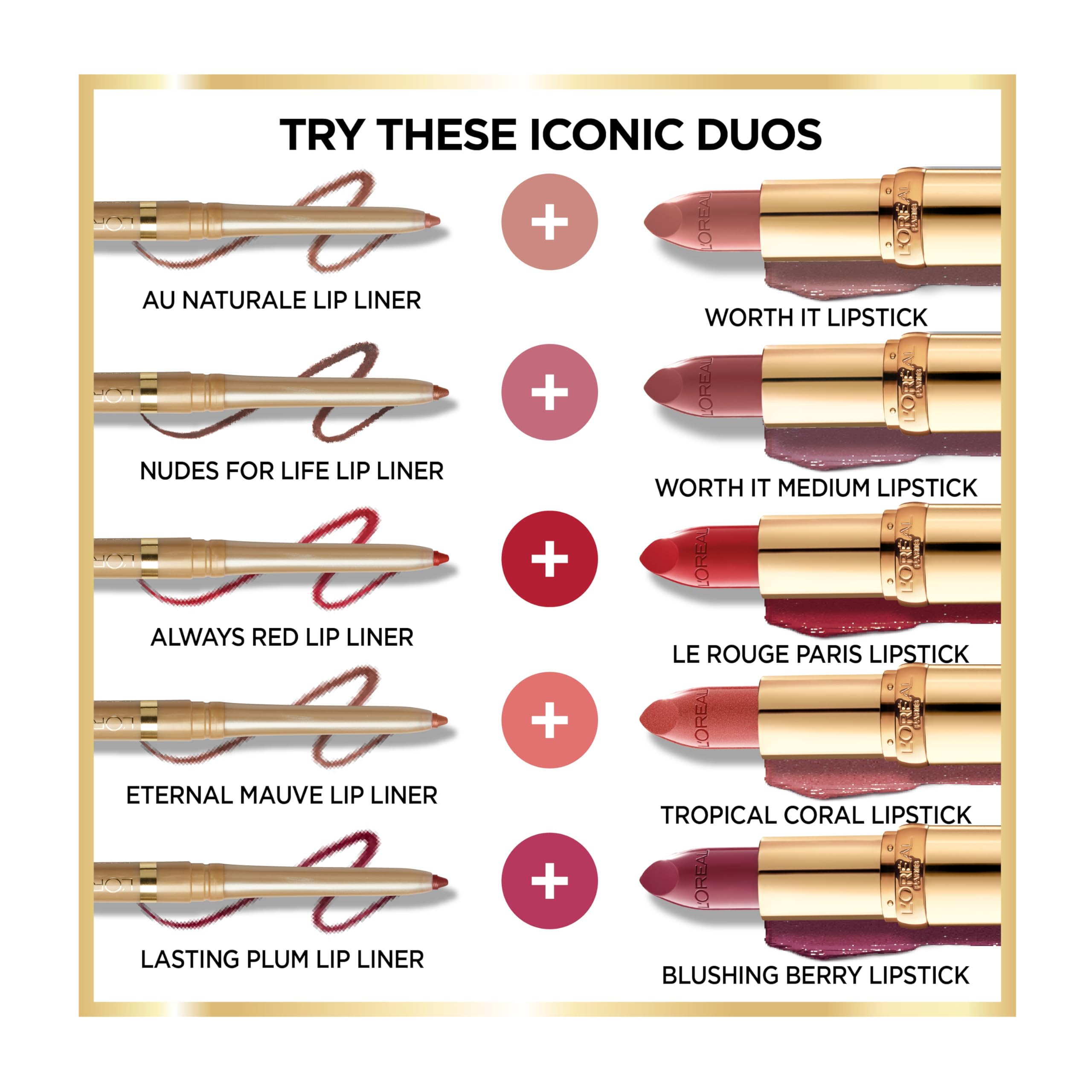 Foto 6 | Lápiz Delineador De Labios L'oreal Paris Colour Riche 782 Toffee To Be - Venta Internacional.
