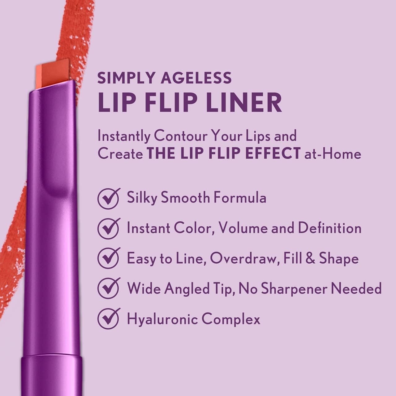 Foto 5 pulgar | Delineador De Labios Covergirl Simply Ageless Precious Mauve - Venta Internacional.