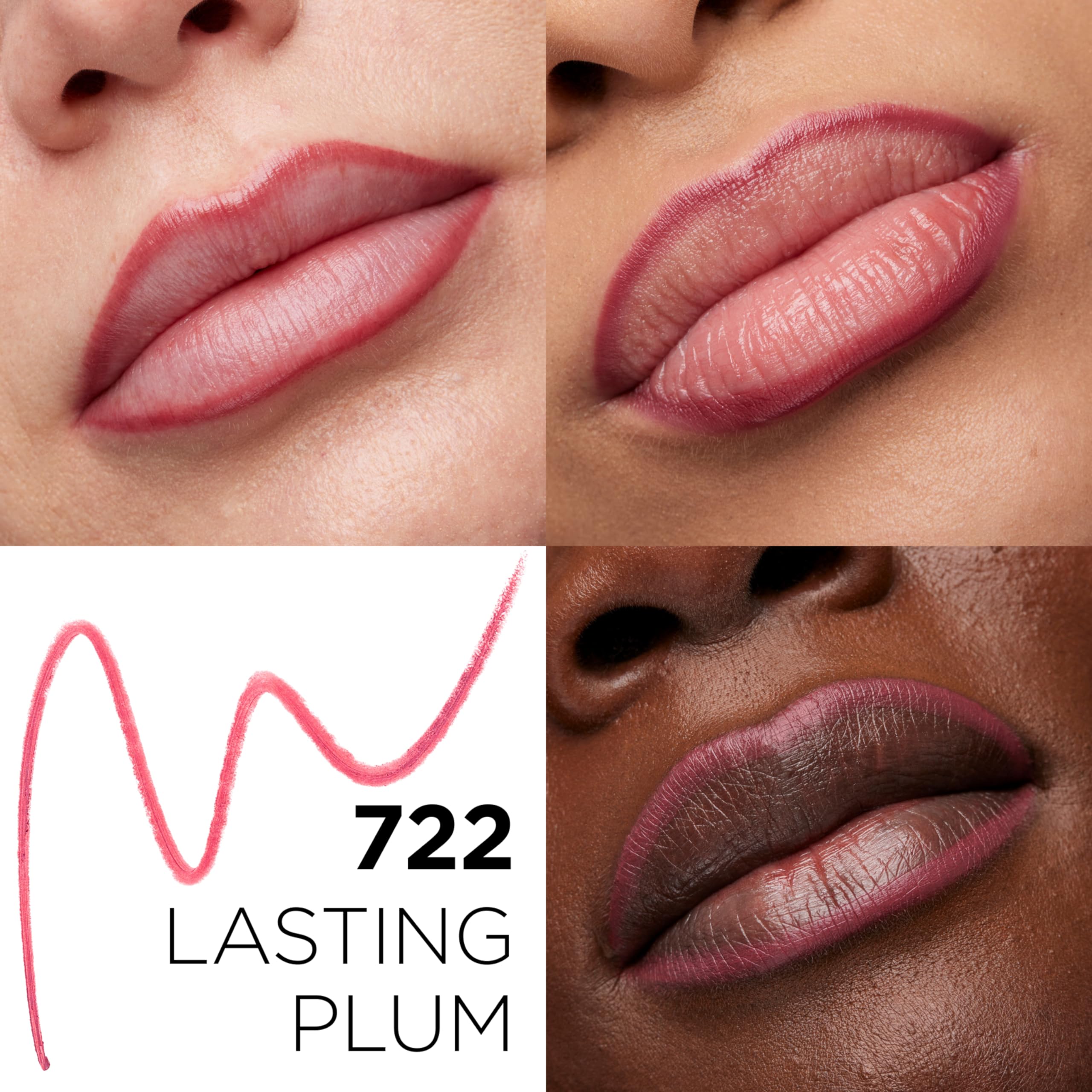 Foto 3 pulgar | Lápiz Delineador De Labios L'oreal Paris Colour Riche 772 Lasting Plum - Venta Internacional.