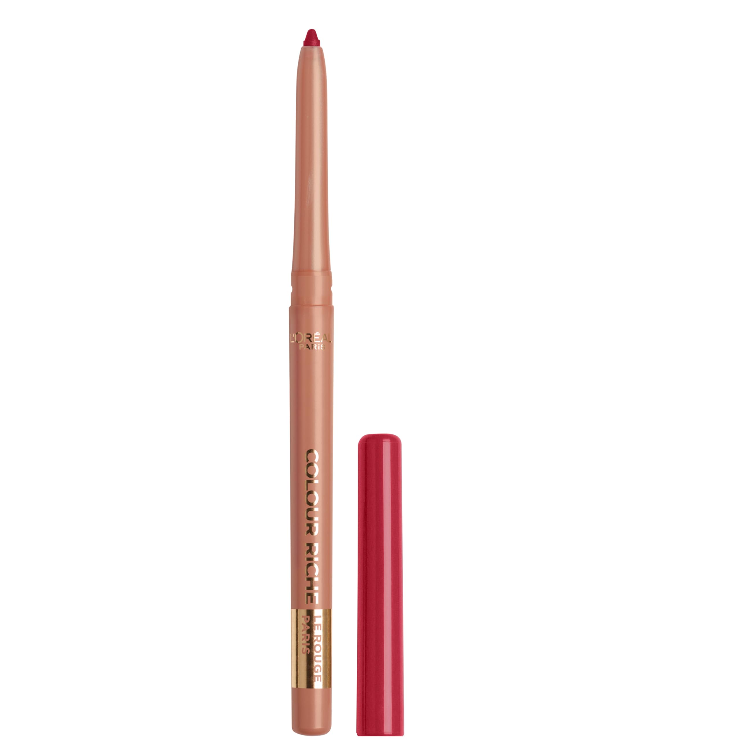 Foto 2 pulgar | Lápiz Delineador De Labios L'oreal Paris Colour Riche 300 Le Rouge - Venta Internacional.