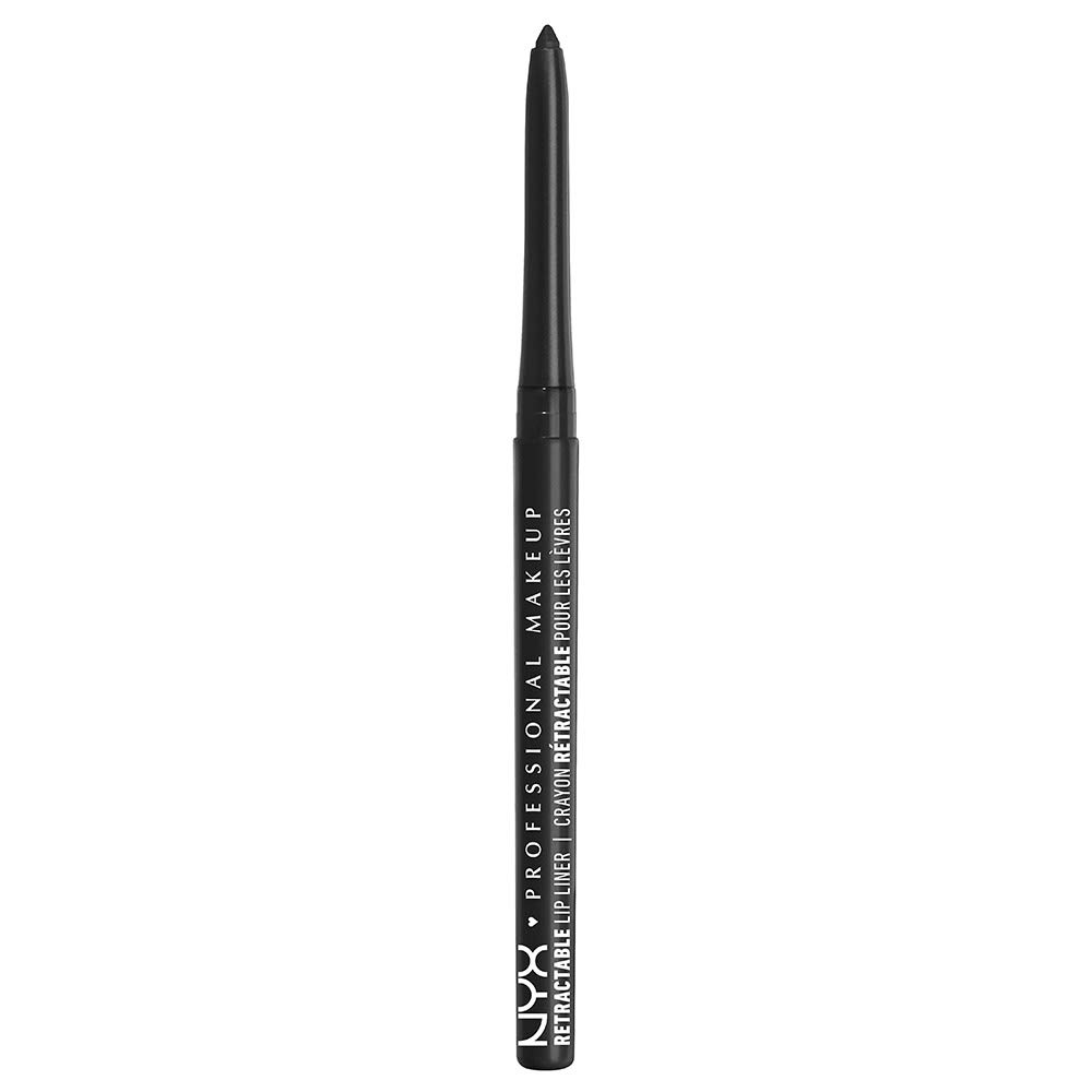 Delineador De Labios Nyx Professional Makeup Mechanical Black - Venta Internacional.