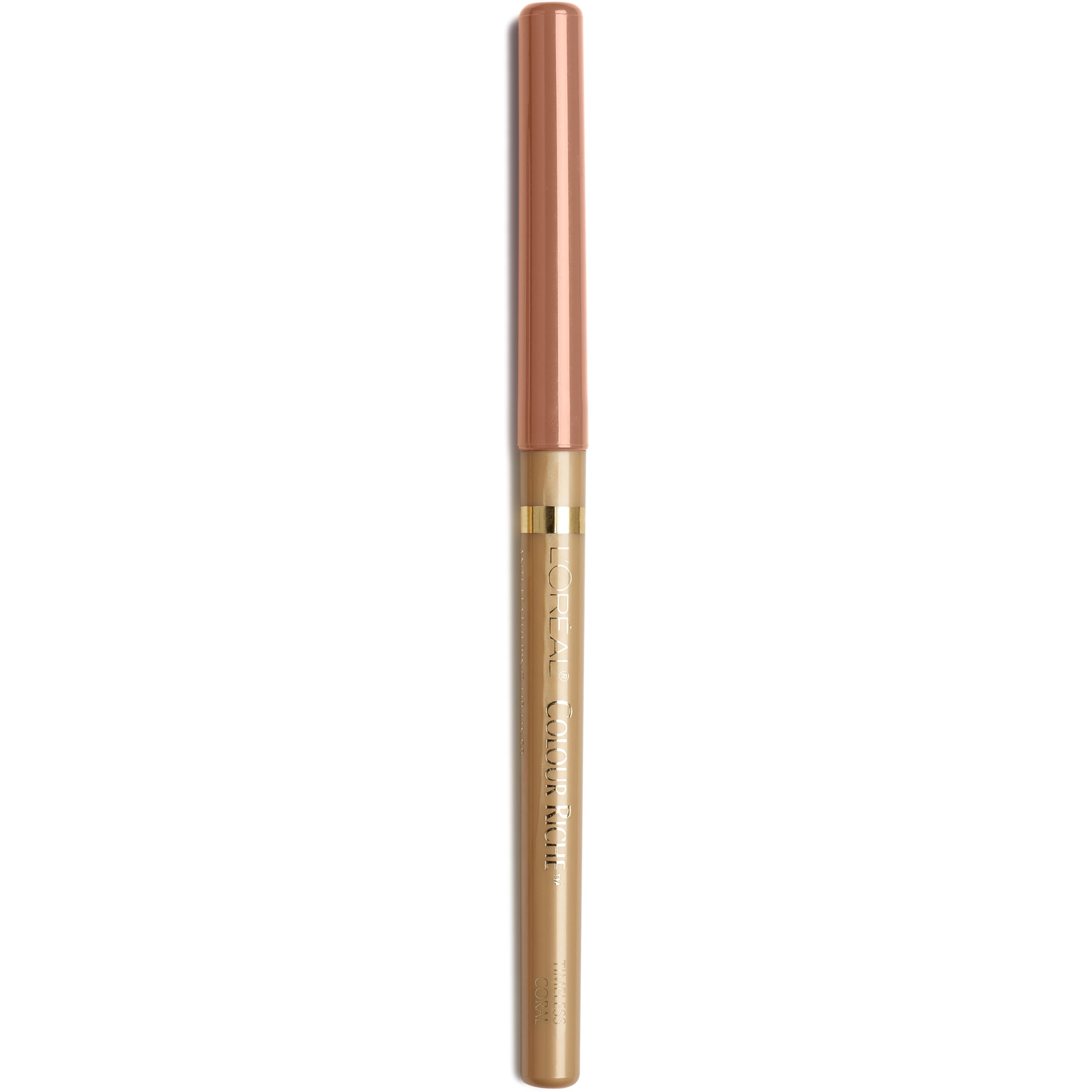 Lápiz Delineador De Labios L'oréal Paris Colour Riche 760 Timeless Coral - Venta Internacional.