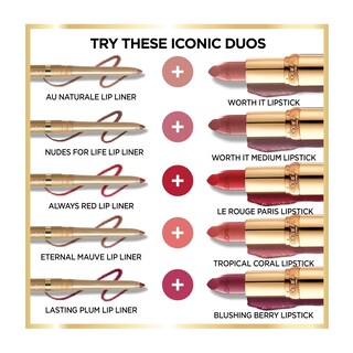 Foto 5 | Lápiz Delineador De Labios L'oréal Paris Colour Riche 760 Timeless Coral - Venta Internacional.