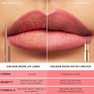 Foto 6 | Lápiz Delineador De Labios L'oréal Paris Colour Riche 760 Timeless Coral - Venta Internacional.