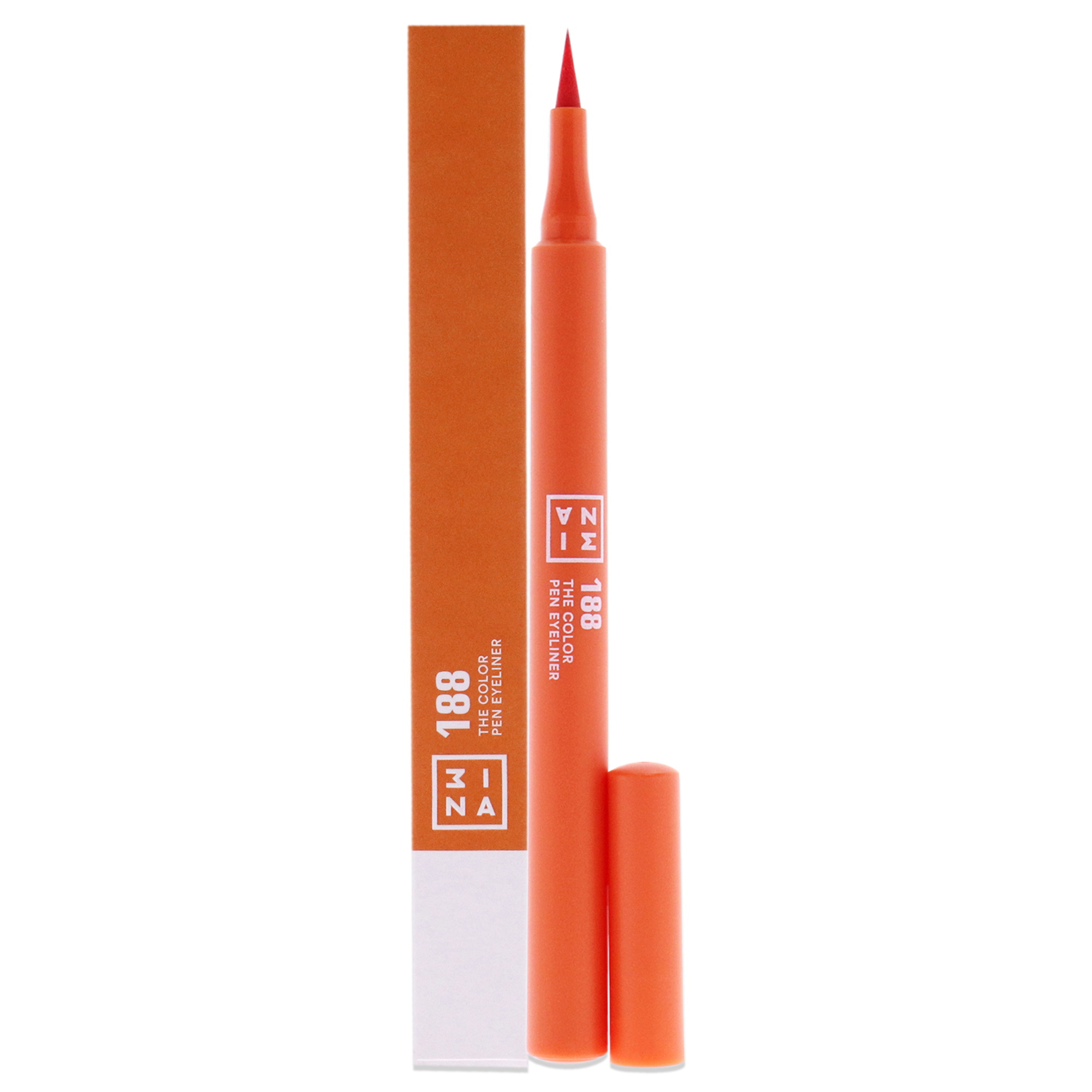 Delineador De Ojos 3ina The Color Pen 188 Naranja Para Mujer - Venta Internacional.