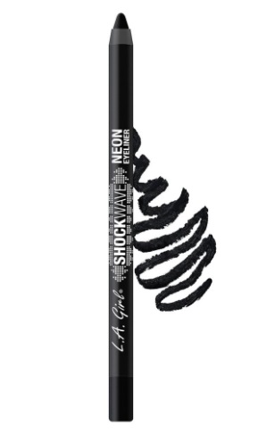 Delineador De Ojos La Girl Shockwave Neon Liner Blackout - Venta Internacional.